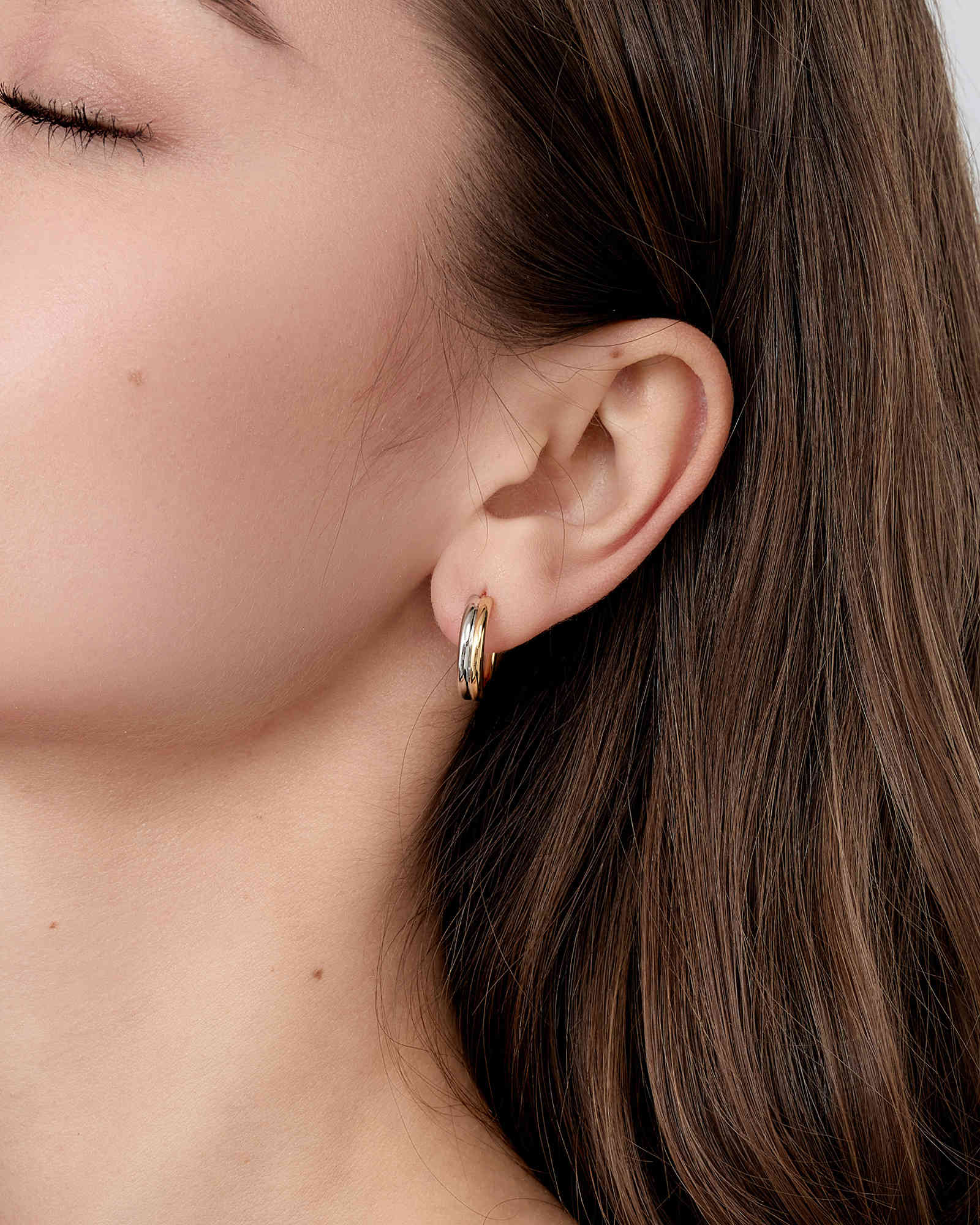 Bicolor Ohrring - 8144000