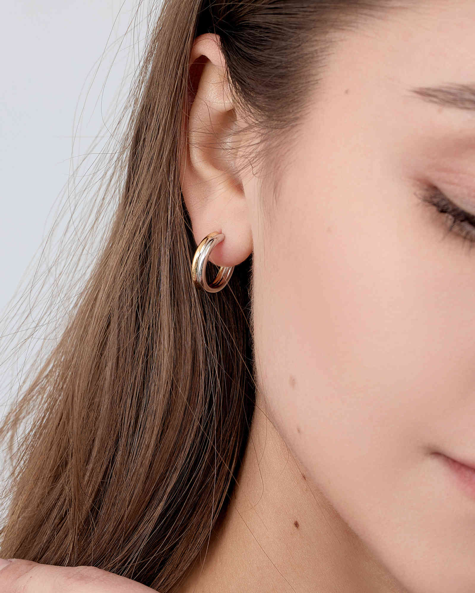 Bicolor Ohrring - 8144000