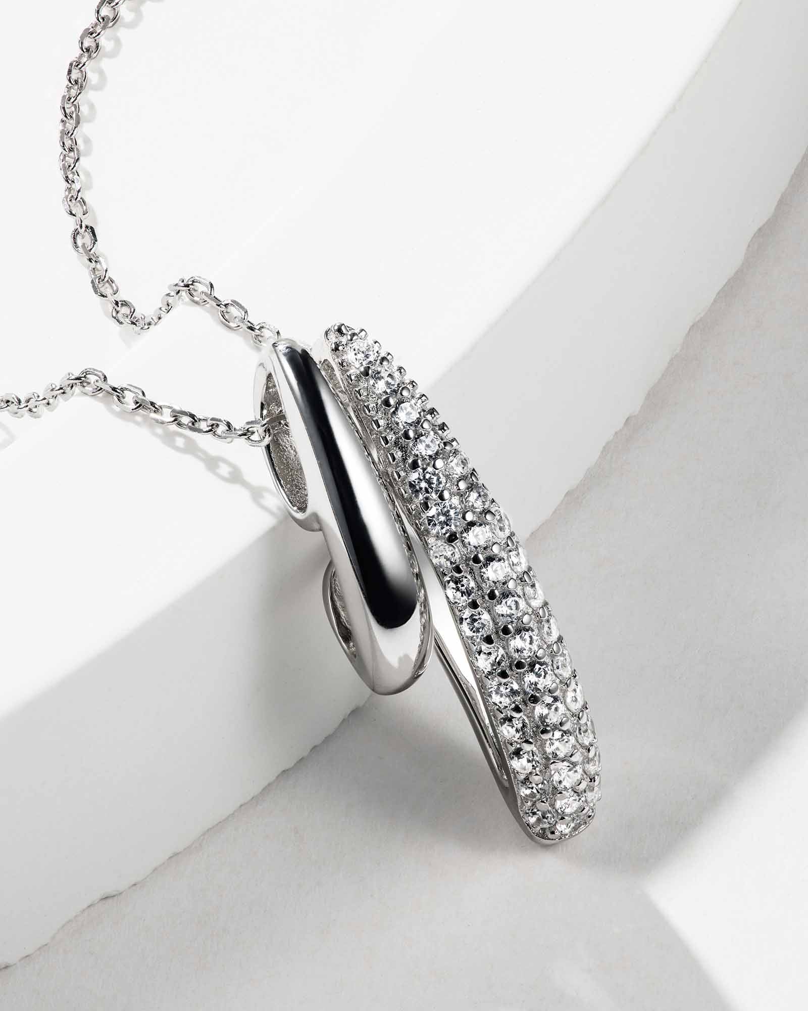 长水滴项链 - 8232100