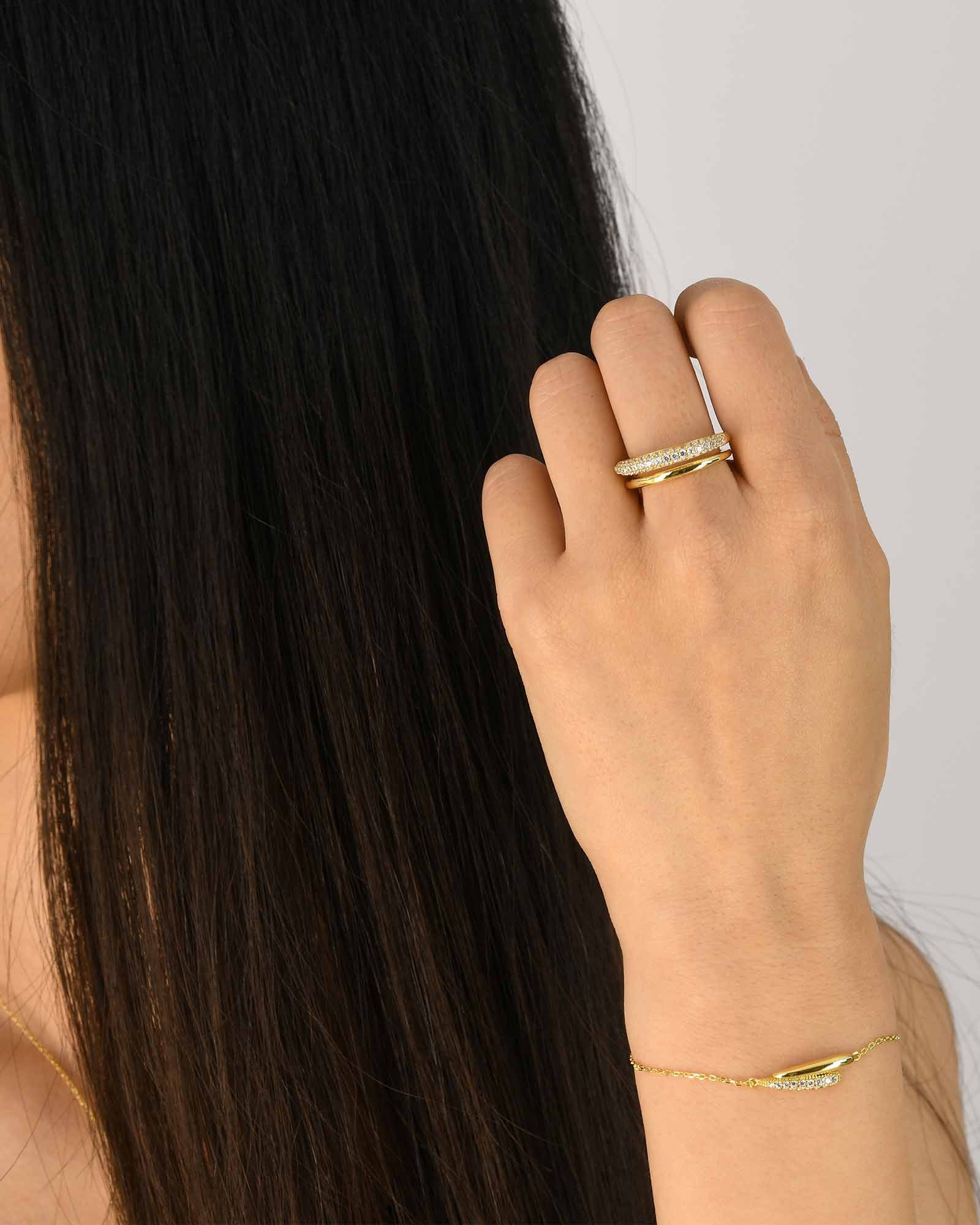 Gouttes Allongées Ringe - 8212000/8210300