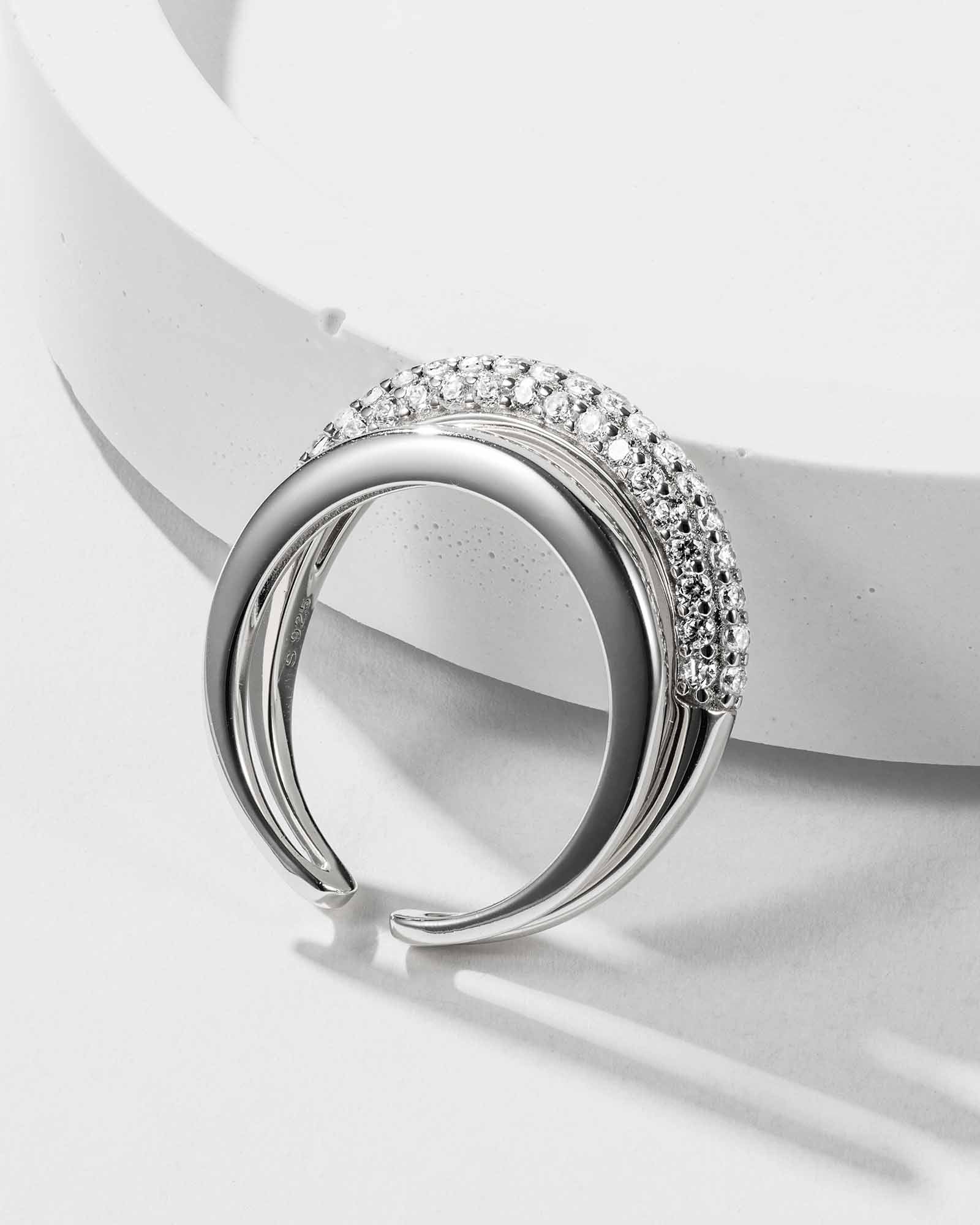 Gouttes Allongées Pierścienie - 8212000