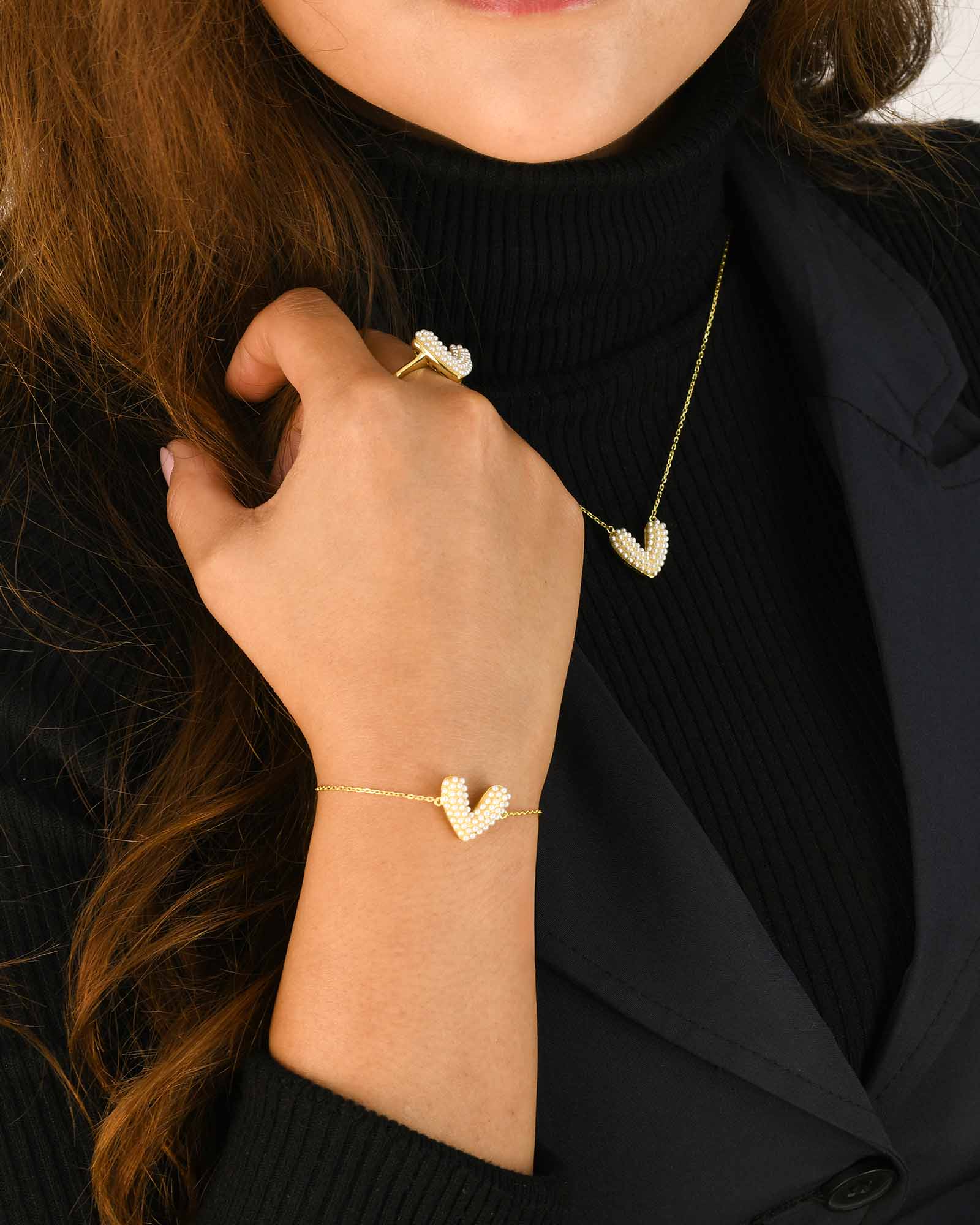 Herz Perle ブレスレット - 8120000