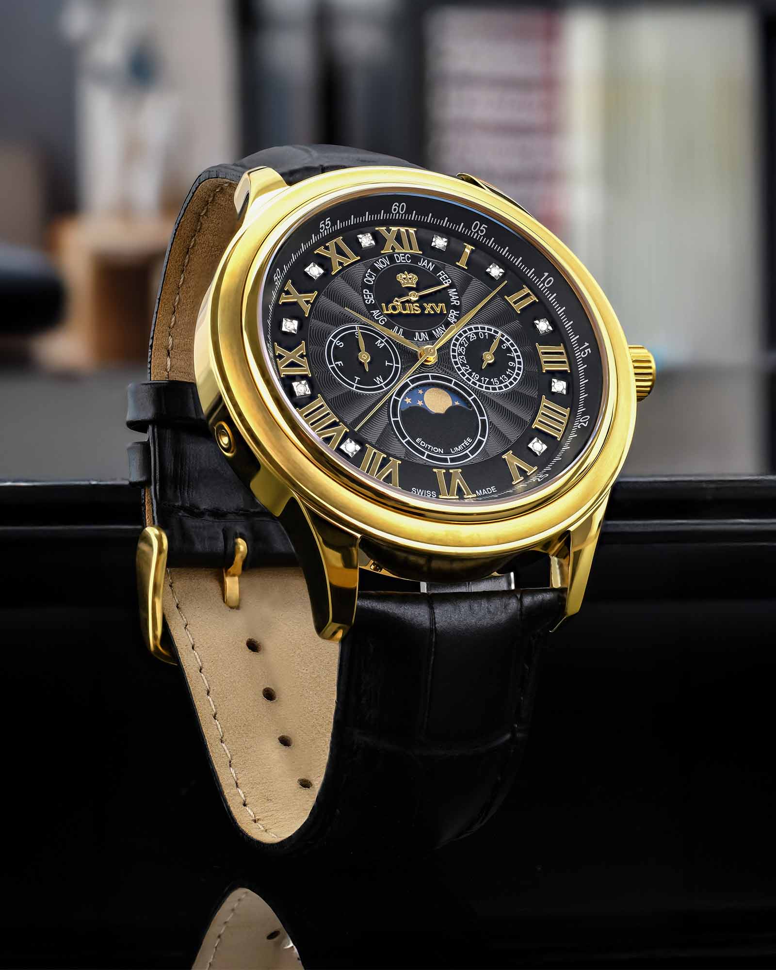 La Lune le Grand 1528 - 45mm-LOUIS XVI