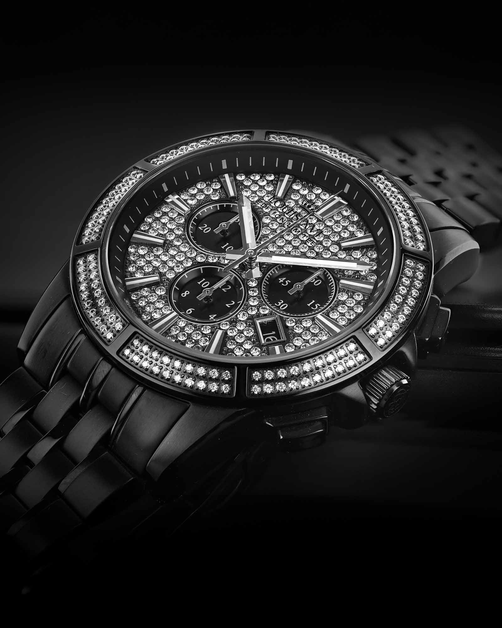 Majesté Iced Out 1039 - 43mm-LOUIS XVI