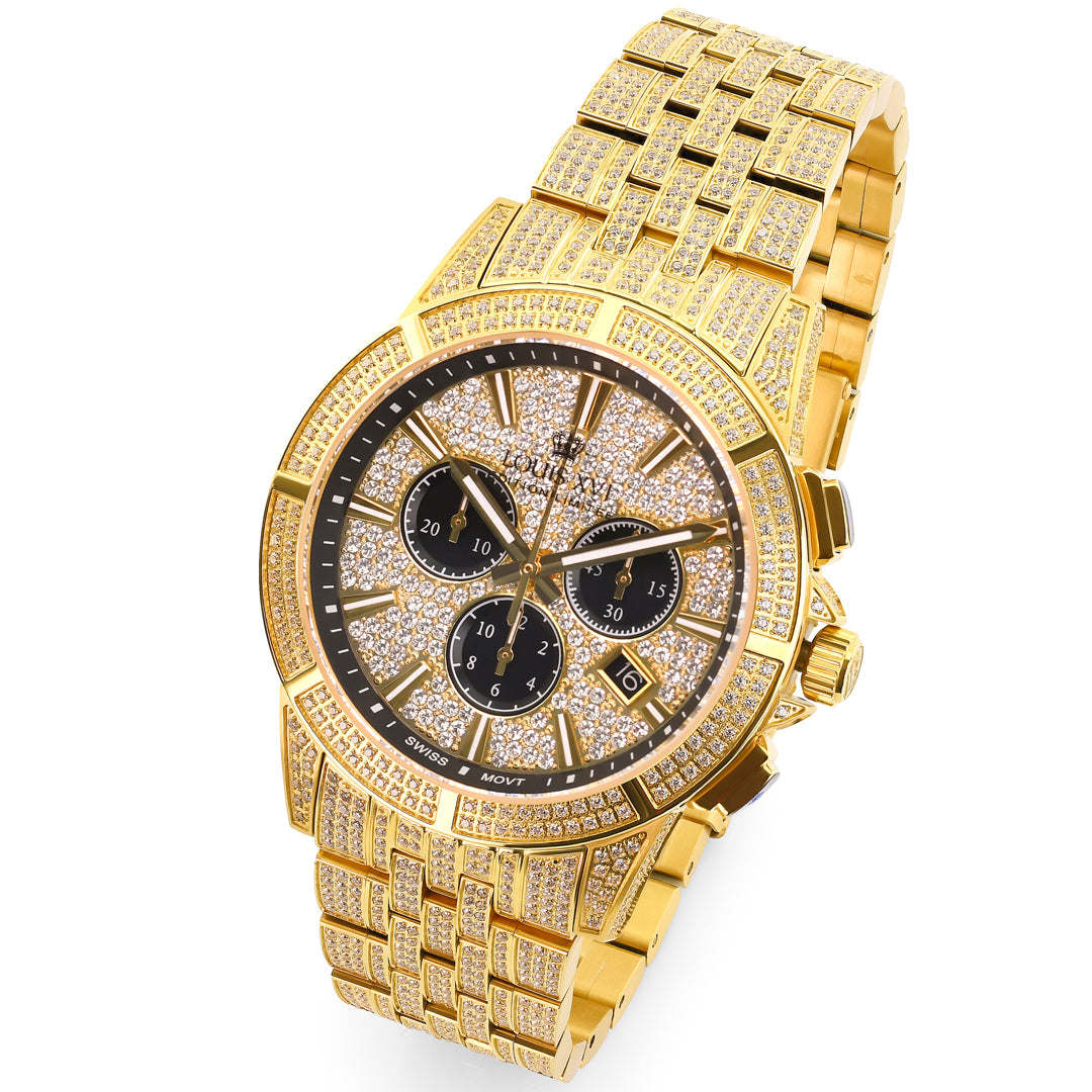 Majesté Iced Out 1123 - 43mm-LOUIS XVI