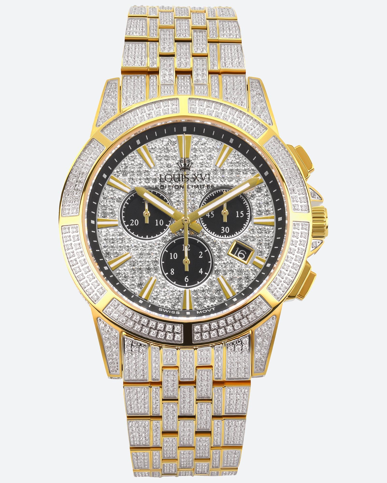 Majesté 1124 Exclusive Iced Out Watch – Limited Edition