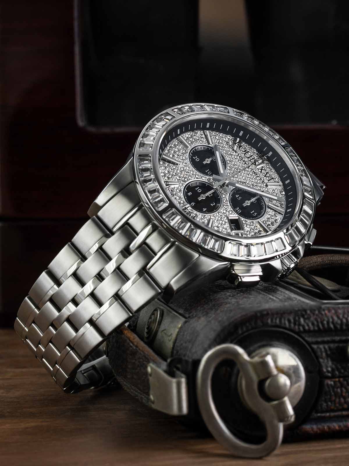 Majesté Iced Out Baguette 1131-LOUIS XVI