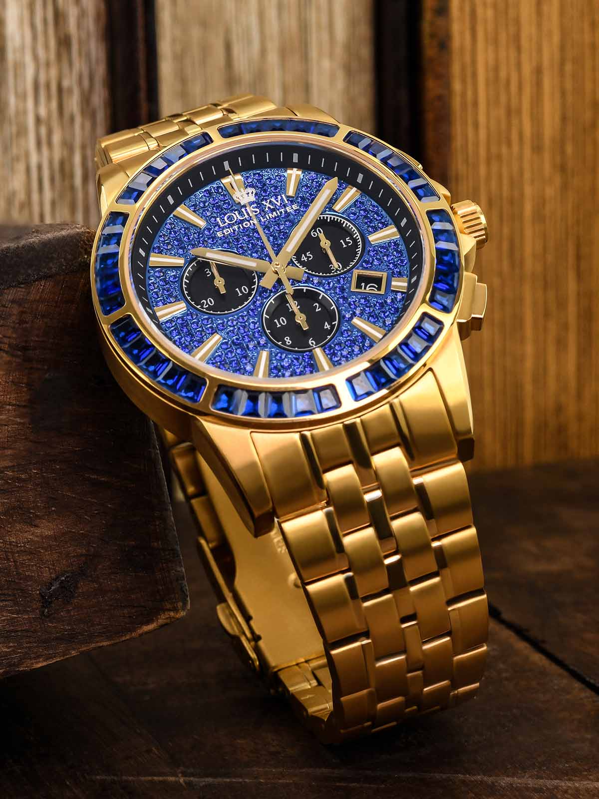 Majesté Iced Out Baguette 1132-LOUIS XVI