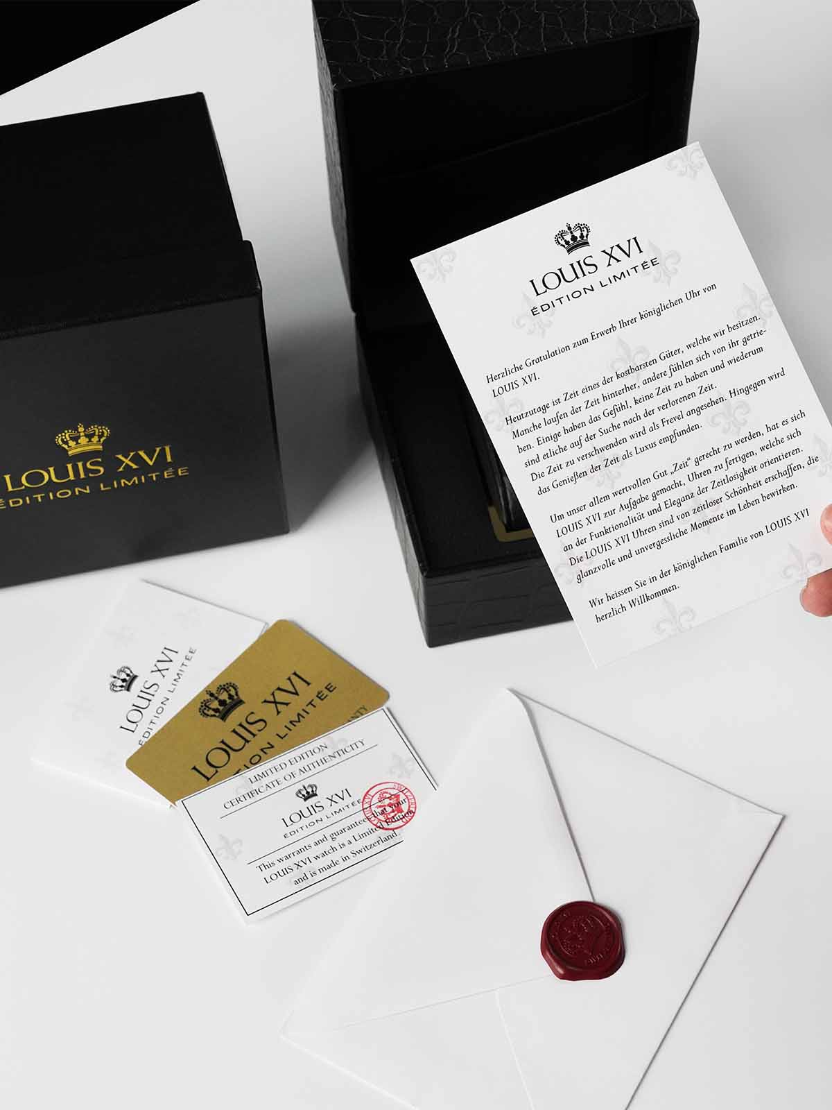 Majesté Iced Out Baguette 1132-LOUIS XVI