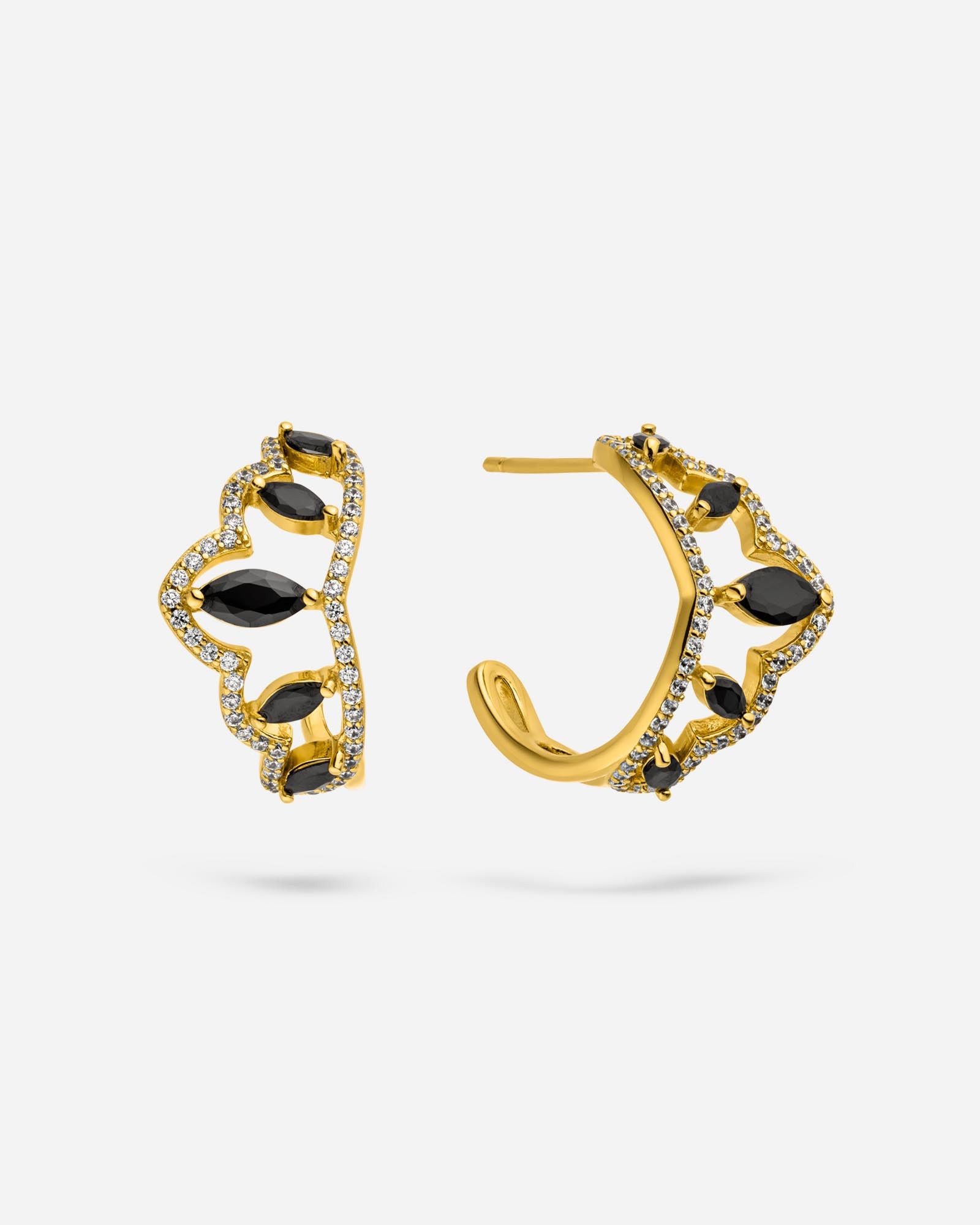 Noir Marquise Earrings - 8340300