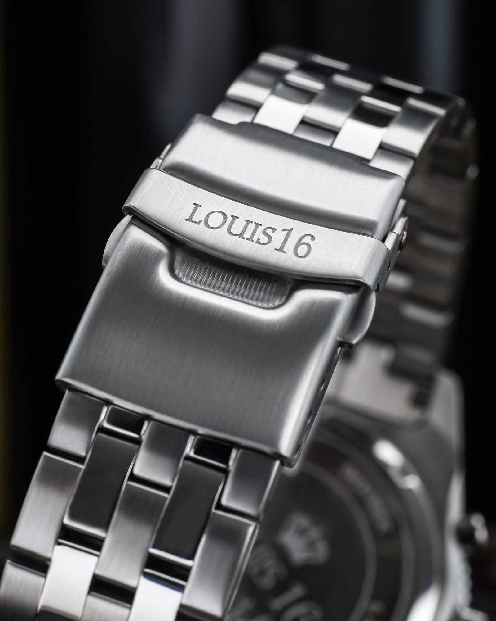 Destrier 3220 Chronograph Silber-LOUIS XVI