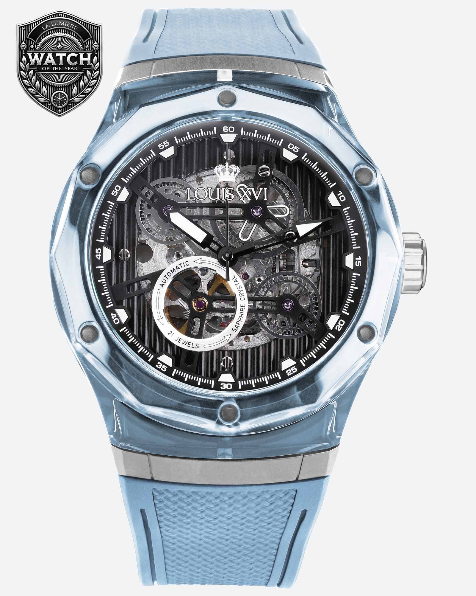 La Lumière Glass Automatic Ref. 3823 – Baby Blue