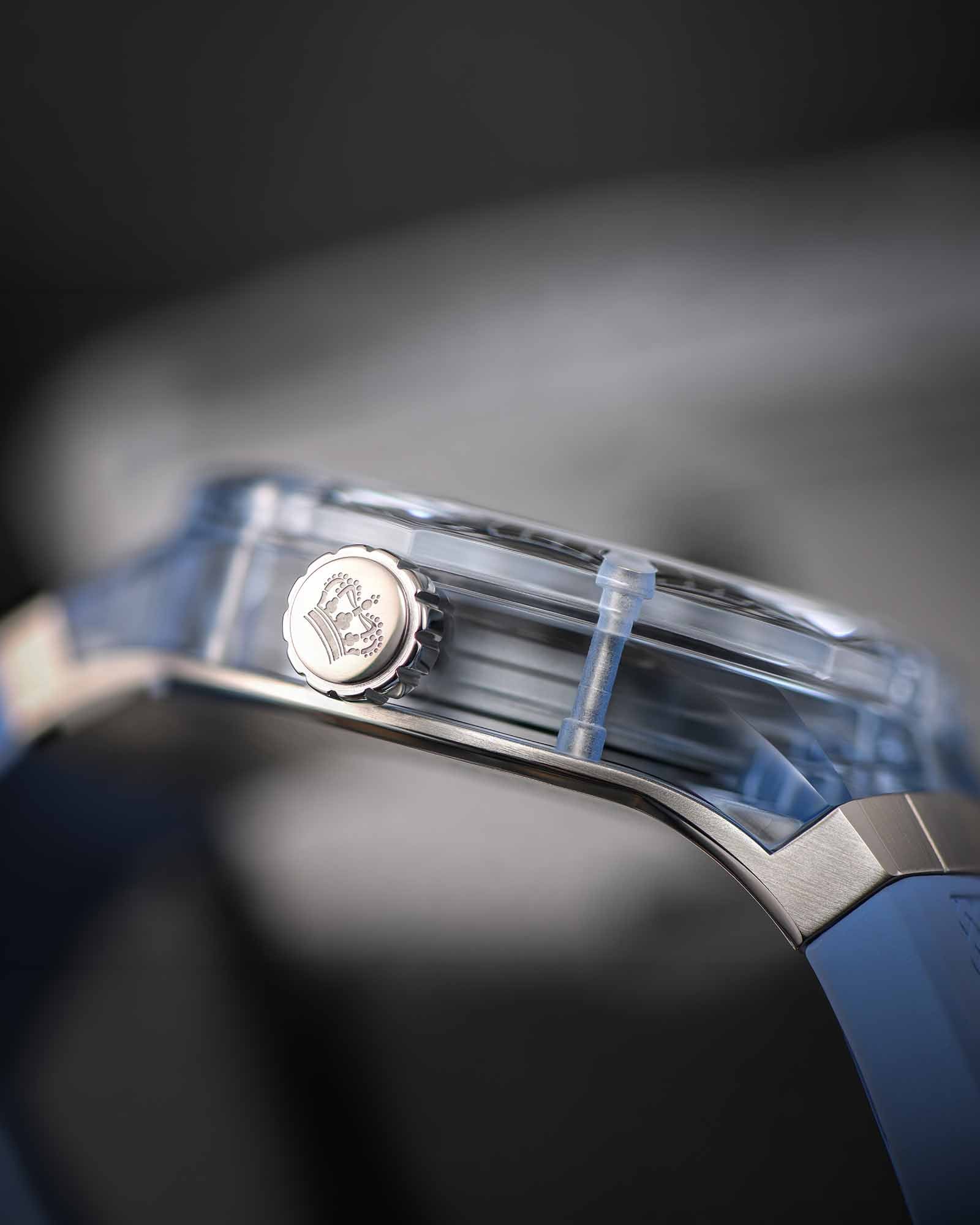 La Lumière Glas Automatisk Ref. 3823 – Babyblå