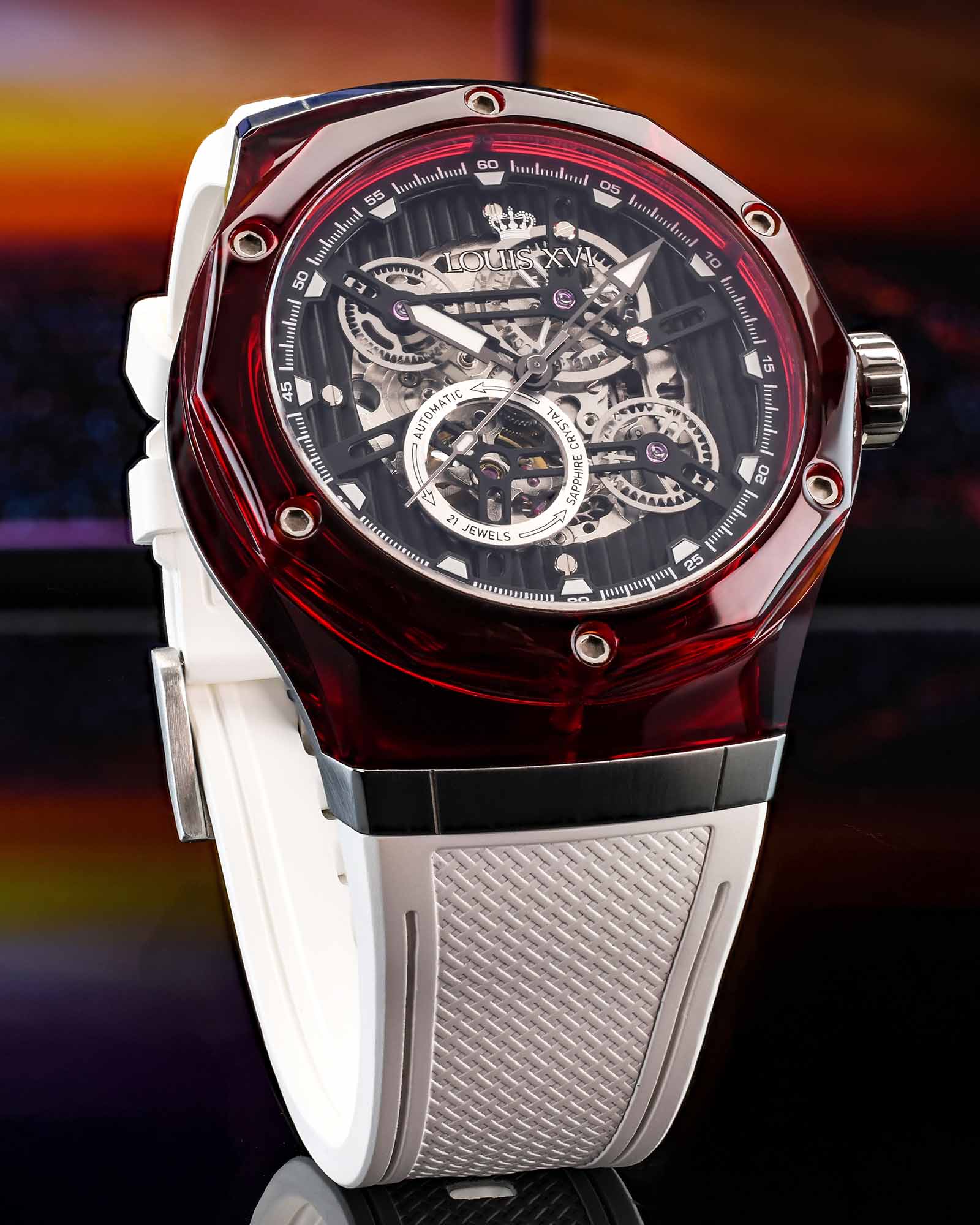 La Lumière Glass Automatic Ref. 3890 – Ruby Red