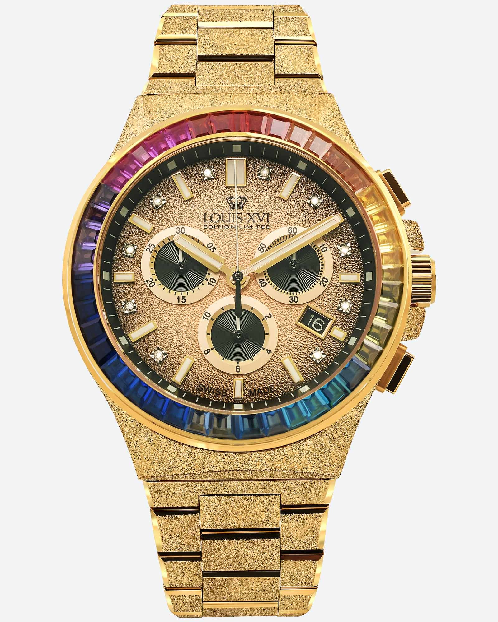 Le Monarque 1218 - 42mm Rainbow-LOUIS XVI