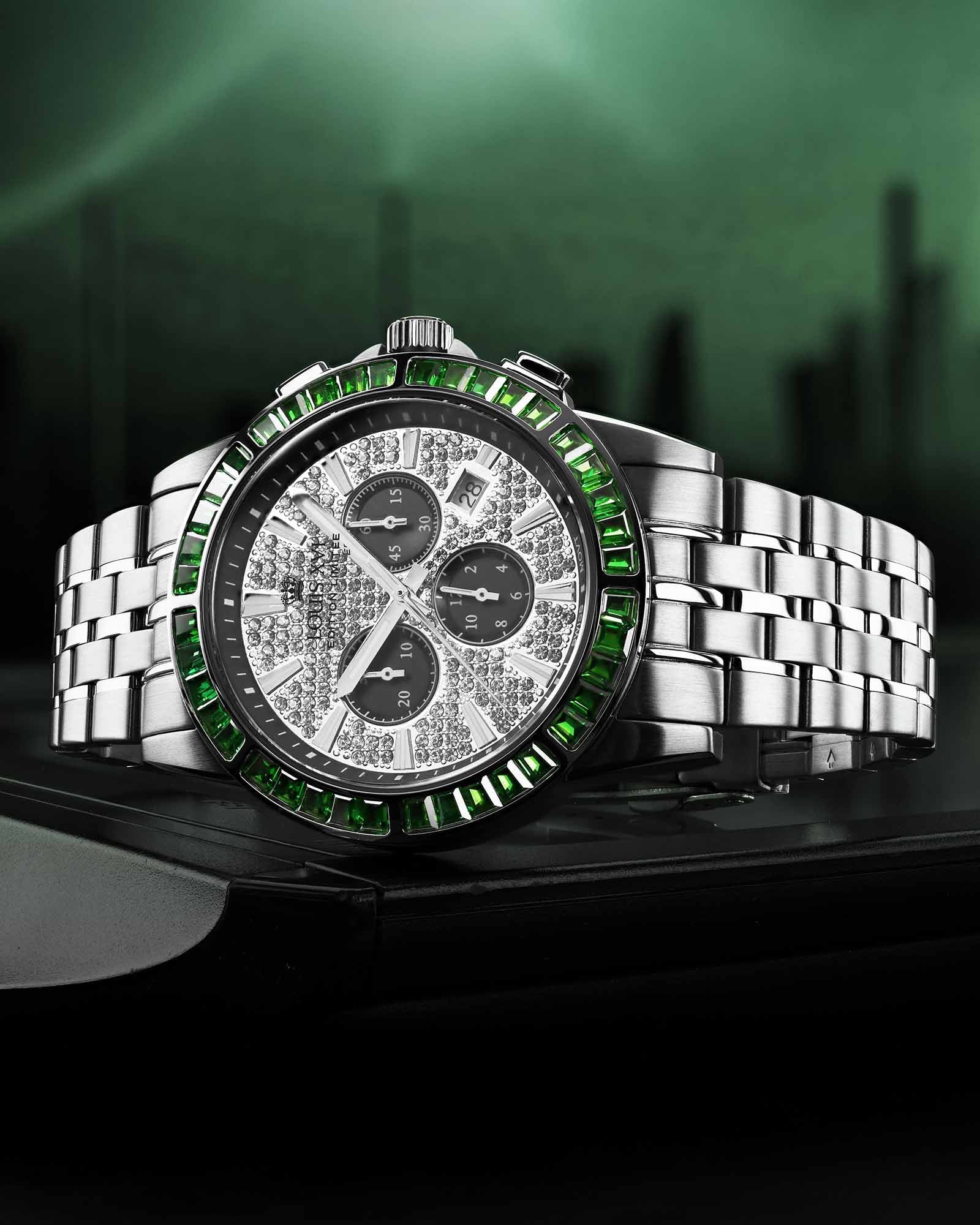 Majesté Iced Out Baguette 1139 - 43мм