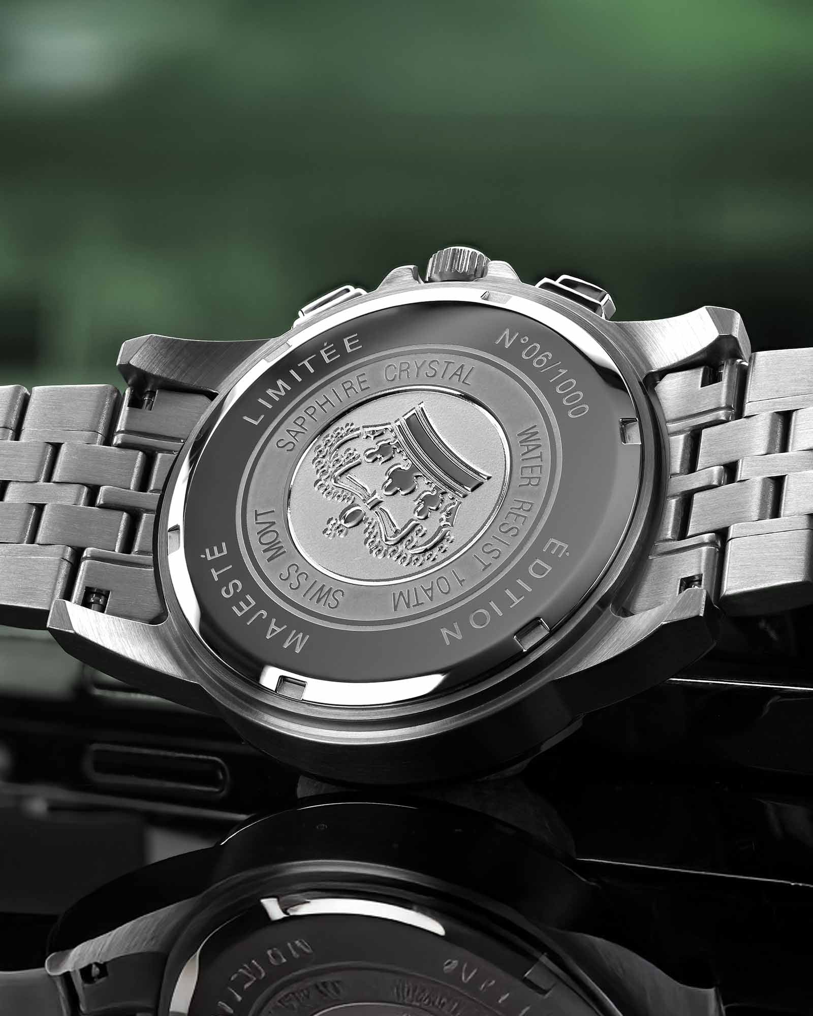 Majesté Iced Out Baguette 1139 - 43мм