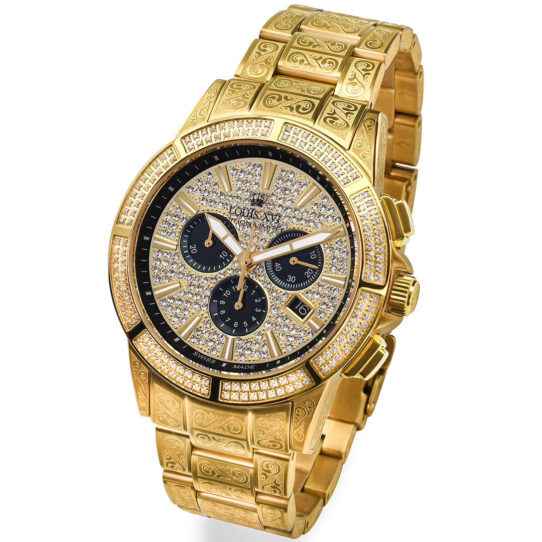 Majesté Iced Out Royale 1126 - 43mm-LOUIS XVI