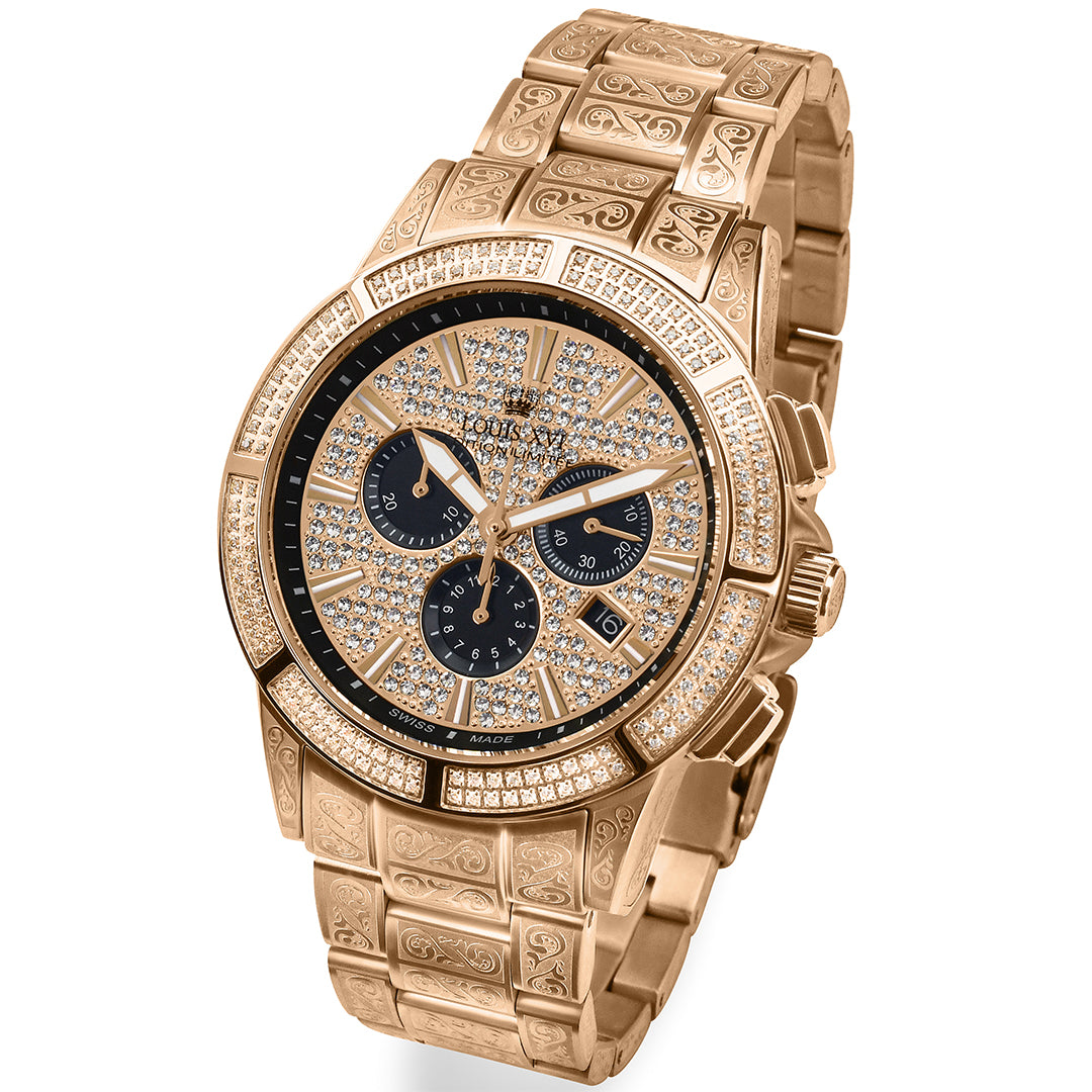 Majesté Iced Out Royale 1128 - 43mm-LOUIS XVI