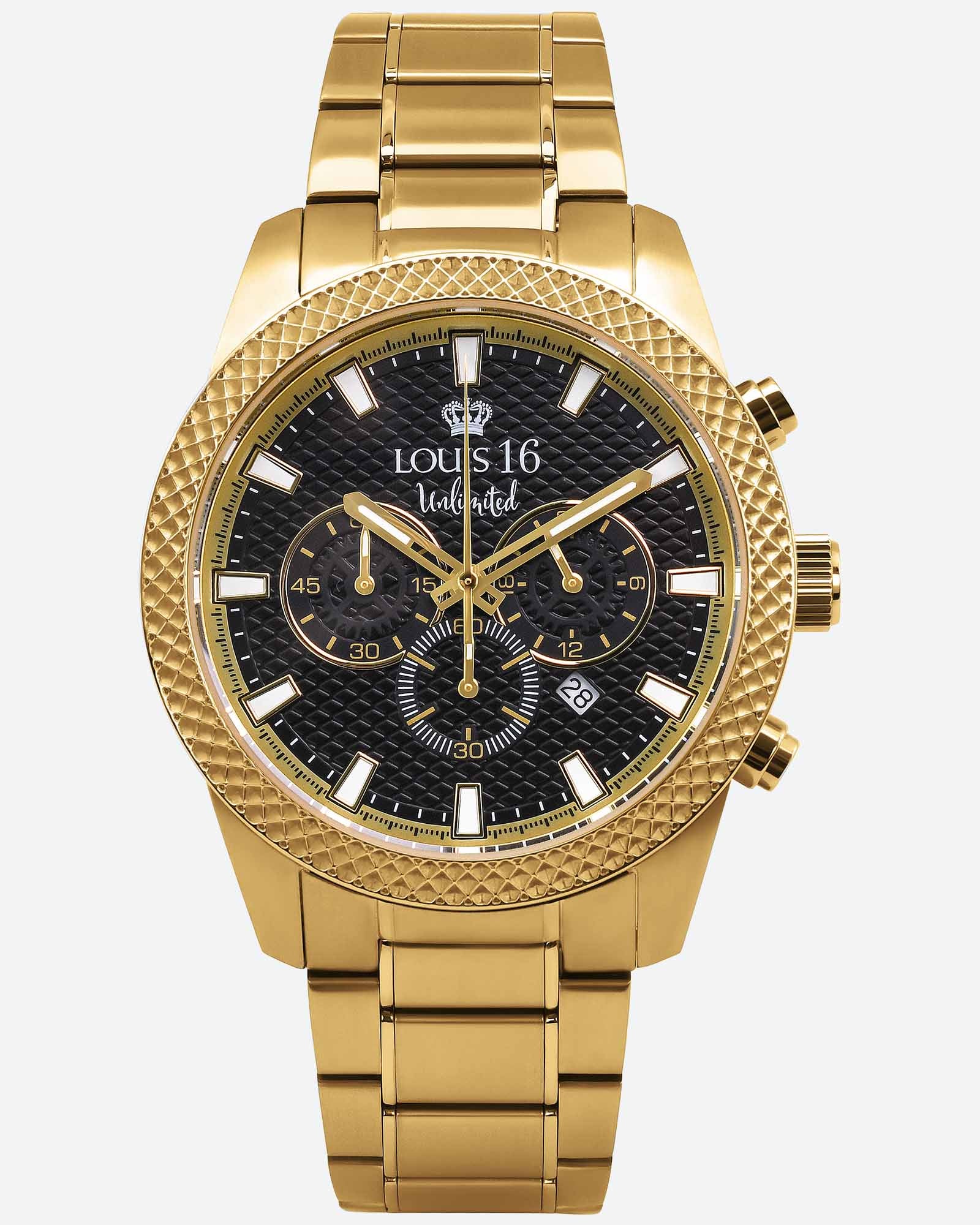 Mirage 3300 Chronograph Gold-LOUIS XVI