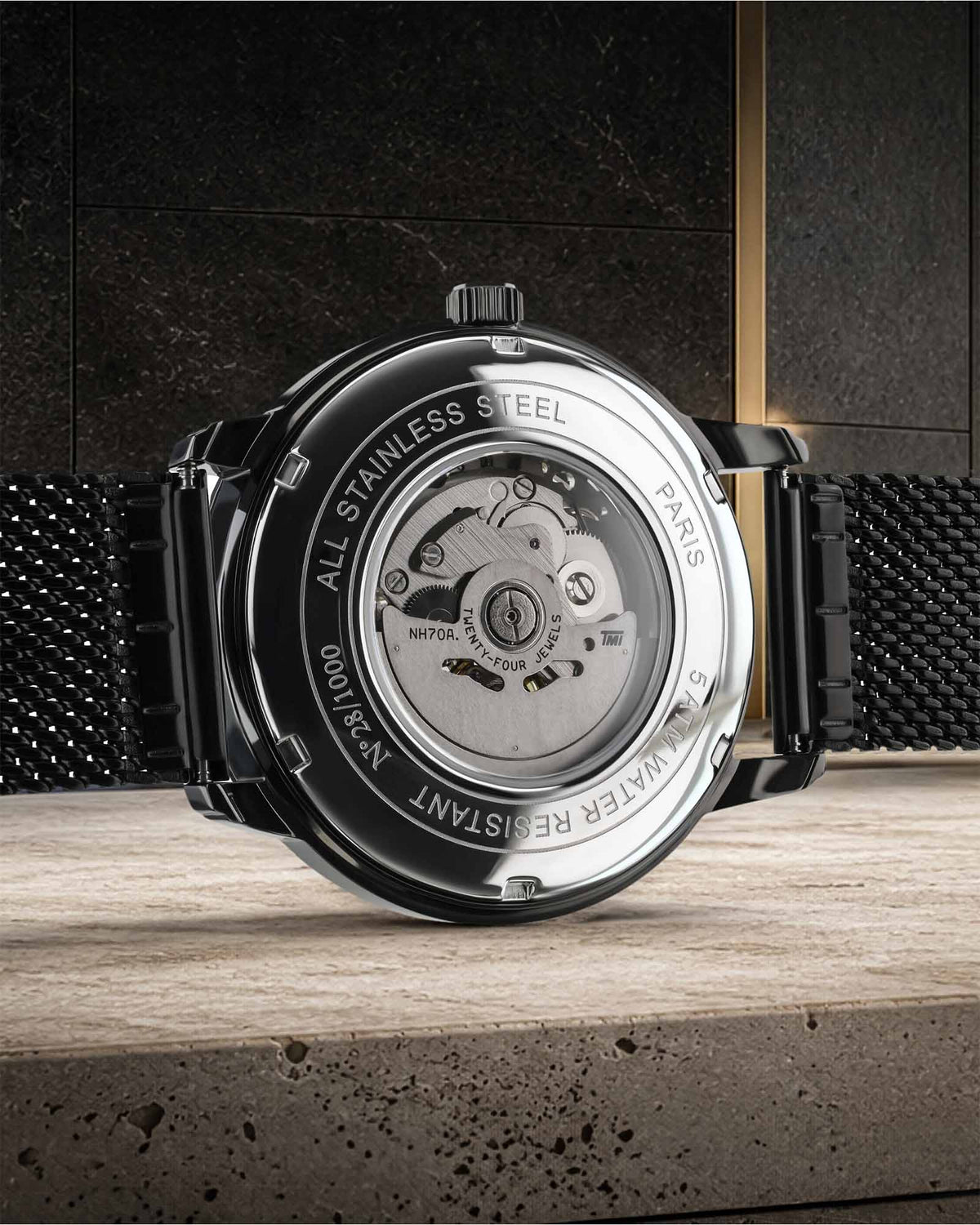 Paris 2.0 - 2031 Reloj esqueleto automático