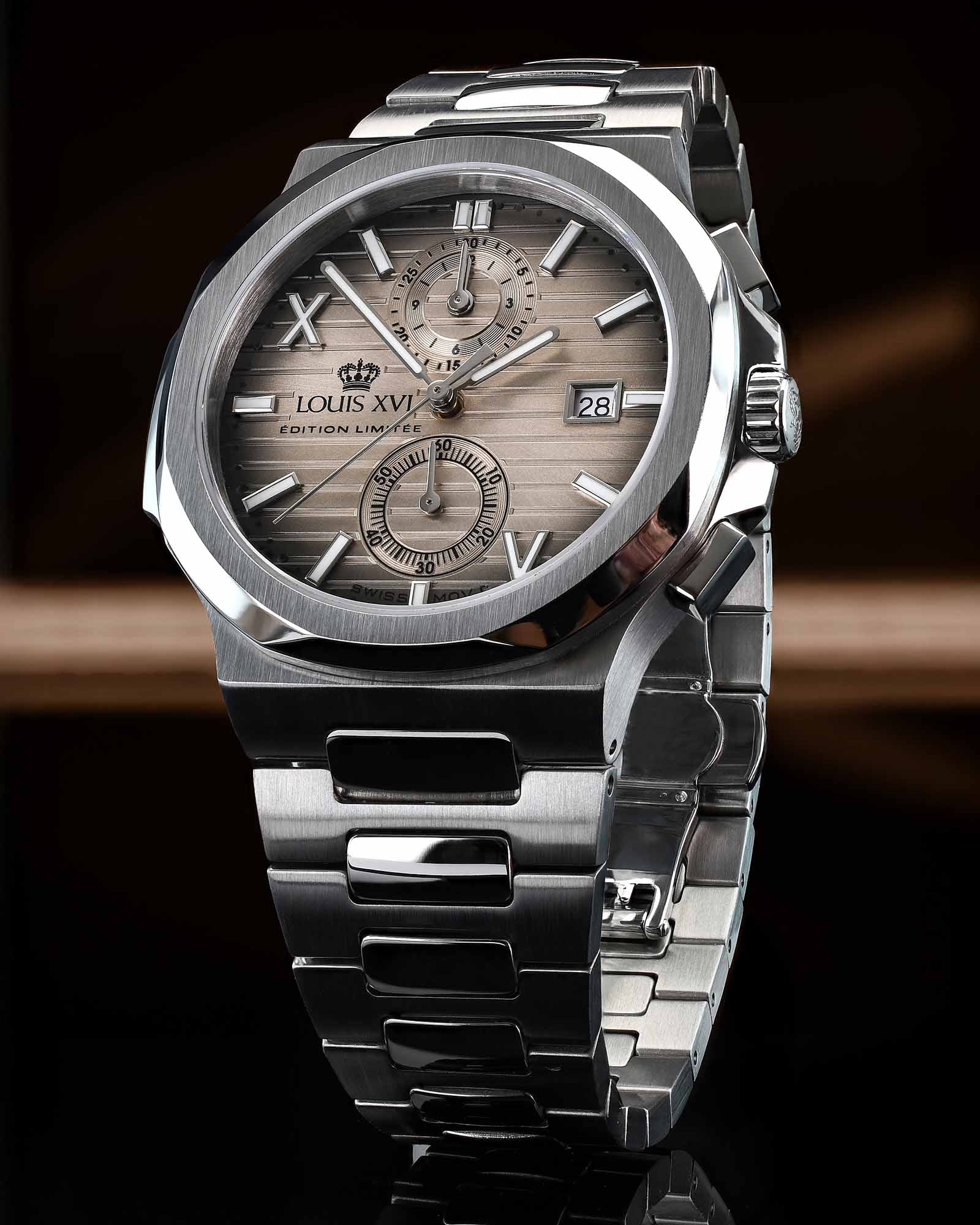 Renaissance Chrono 1673 - 40mm-LOUIS XVI