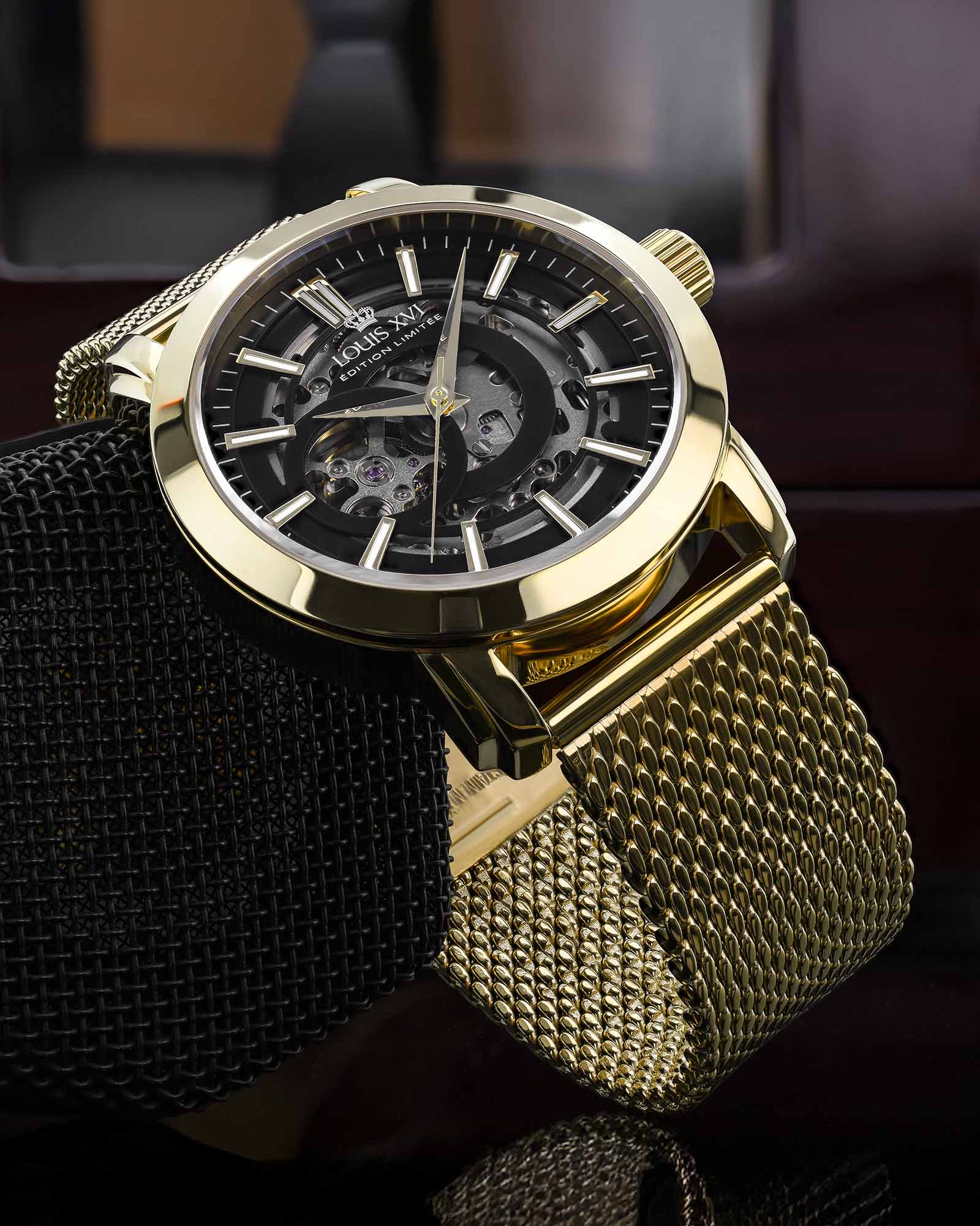 Versailles 2.0 - 1900 Automatik Skelettuhr-LOUIS XVI