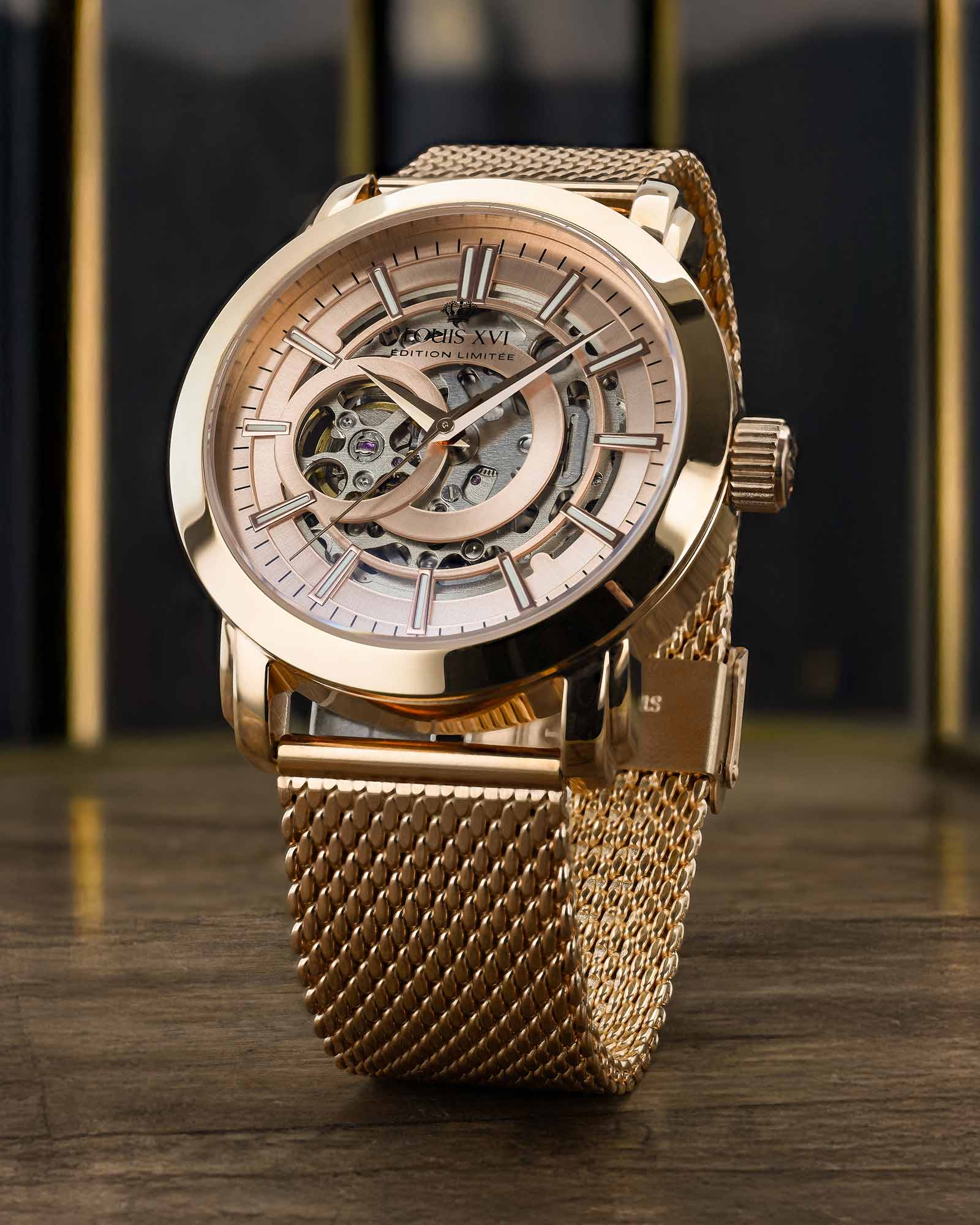 Versailles 2.0 - 1911 Automatik Skelettuhr-LOUIS XVI