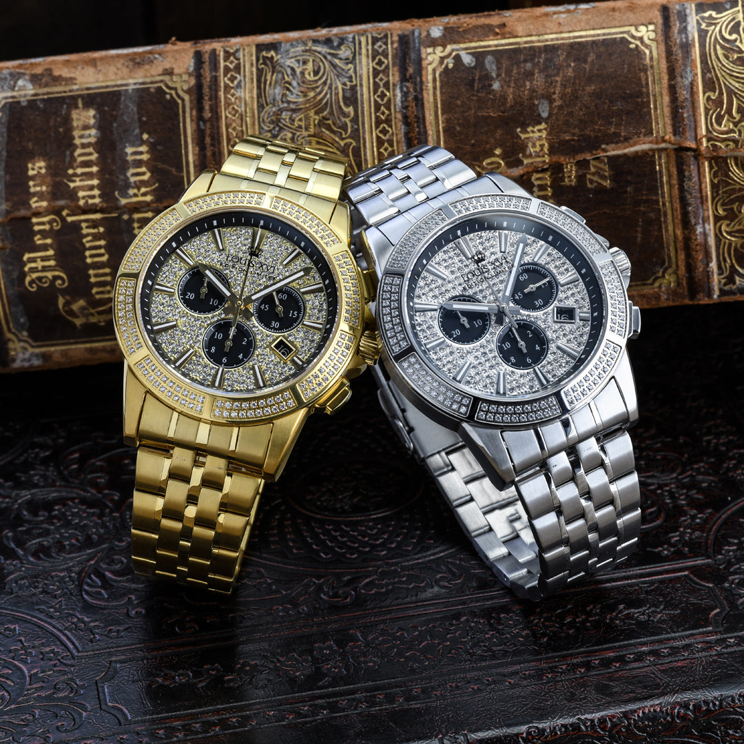 Majesté Iced Out 1037 - 43mm-LOUIS XVI