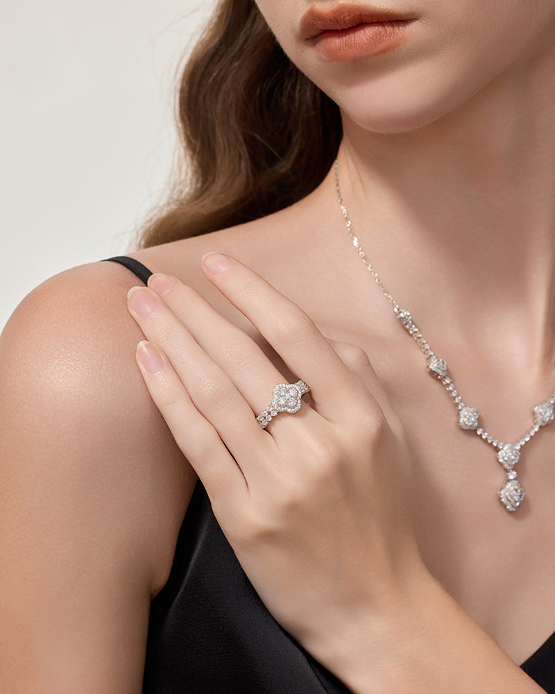 Éternelle Fleur Blanche Ring - 8312200