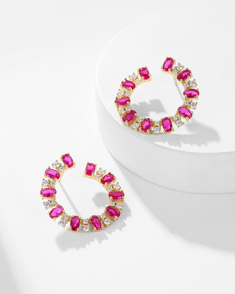 Royale Rubis Ohrring - 8340000