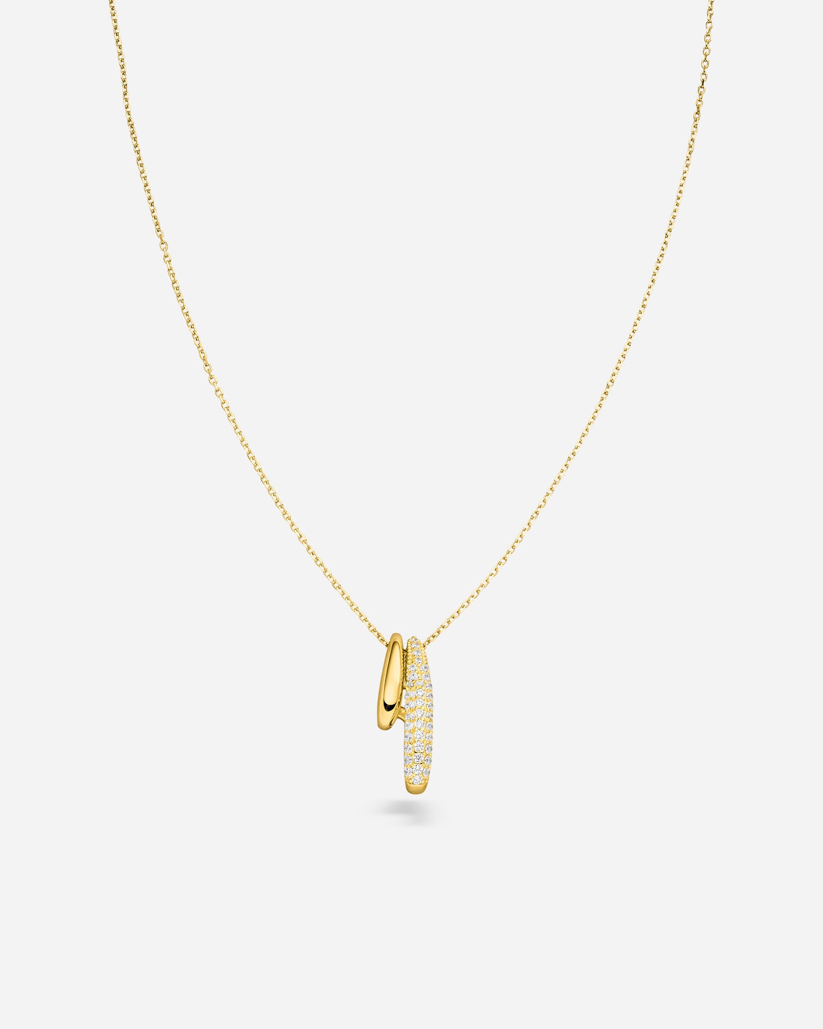 Ogrlica sa izduženim kapima - 8230200