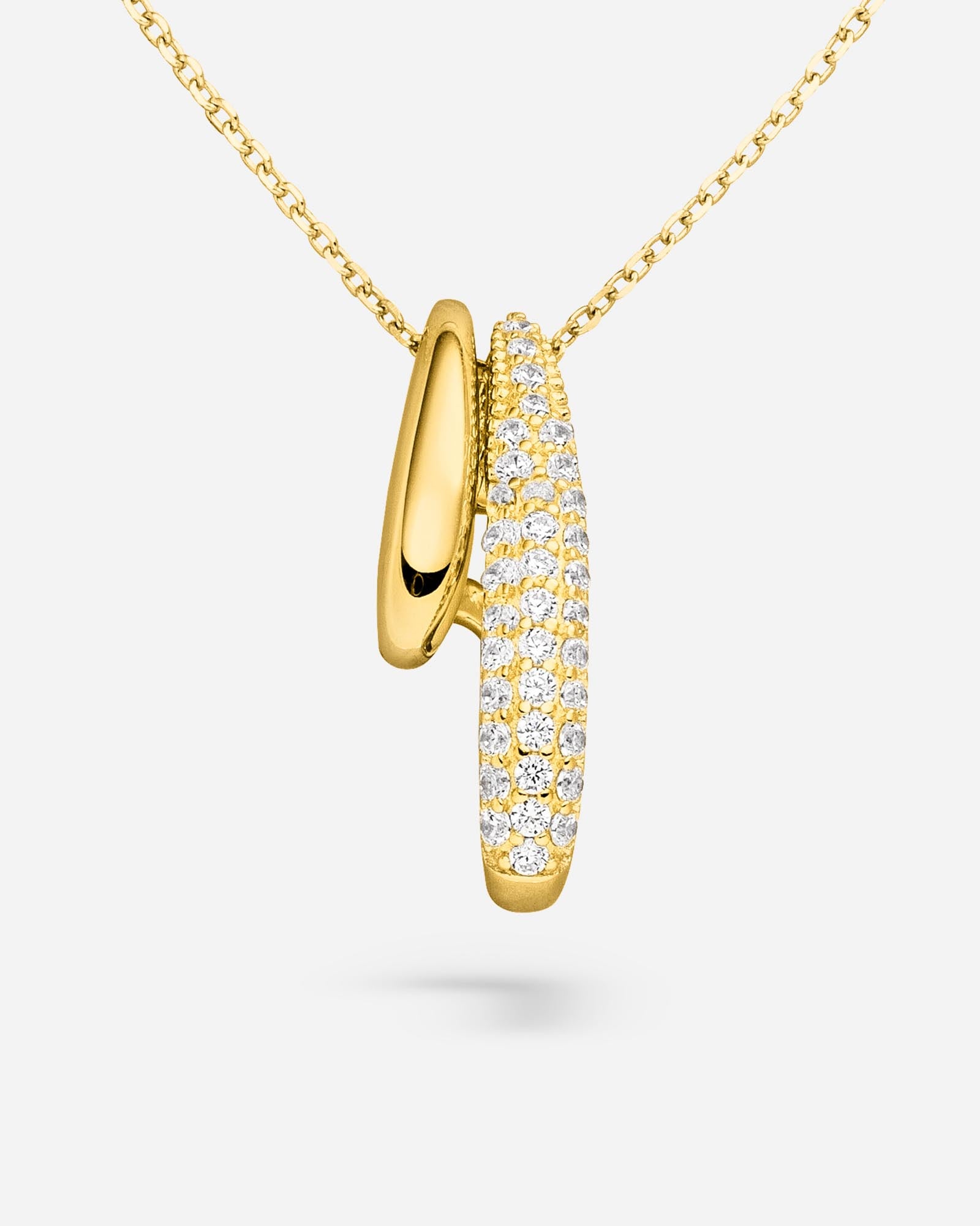 Ogrlica sa izduženim kapima - 8230200