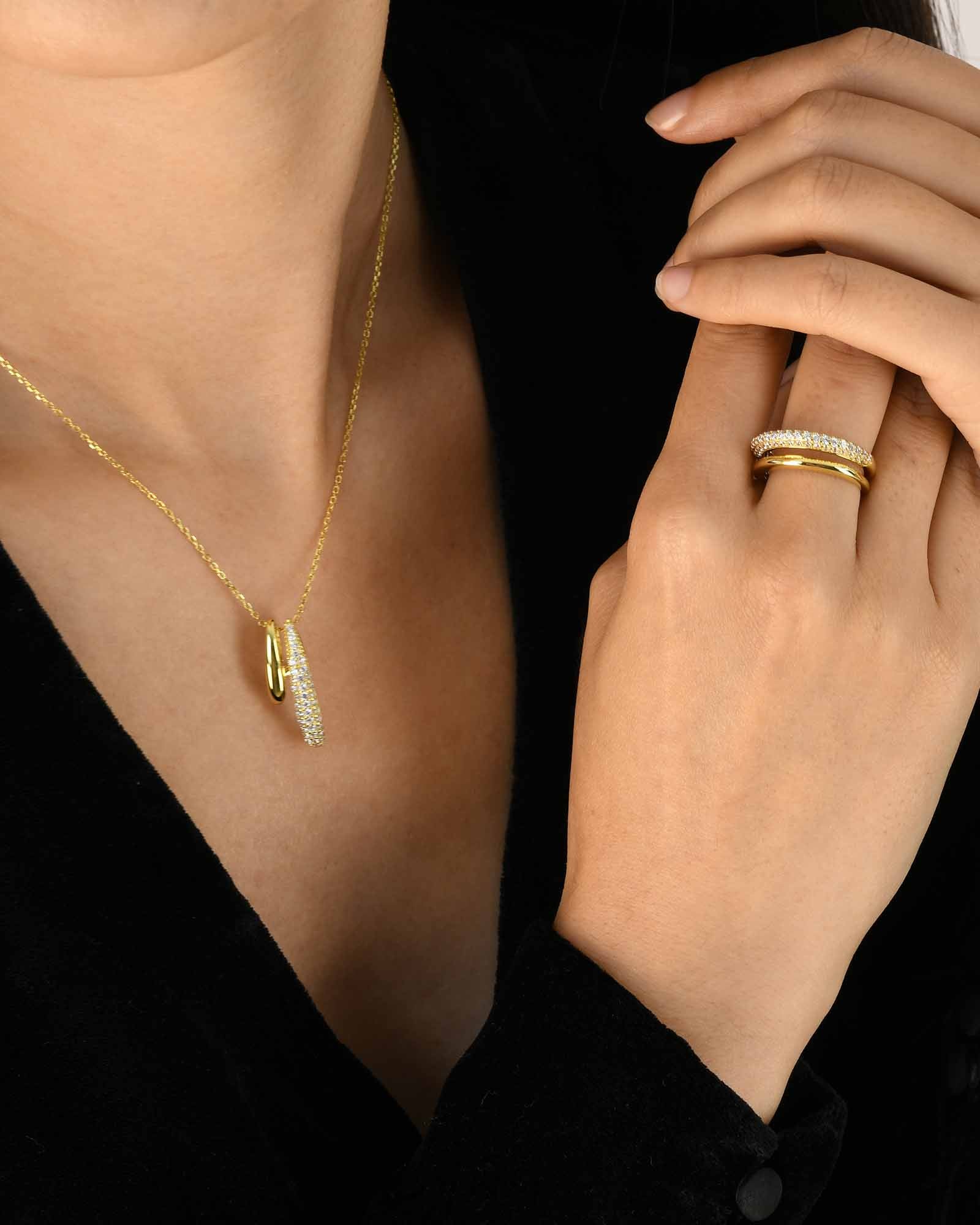 Капли удлиненные ожерелье - 8230200