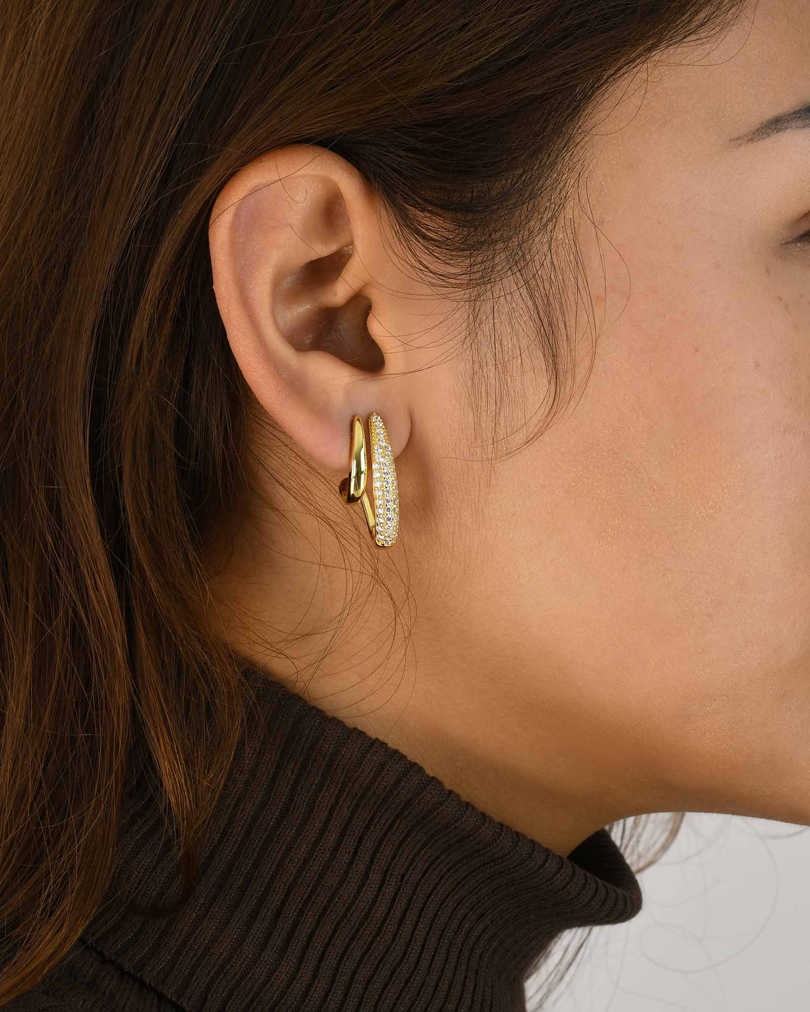 Naušnice Gouttes Allongées - 8240400