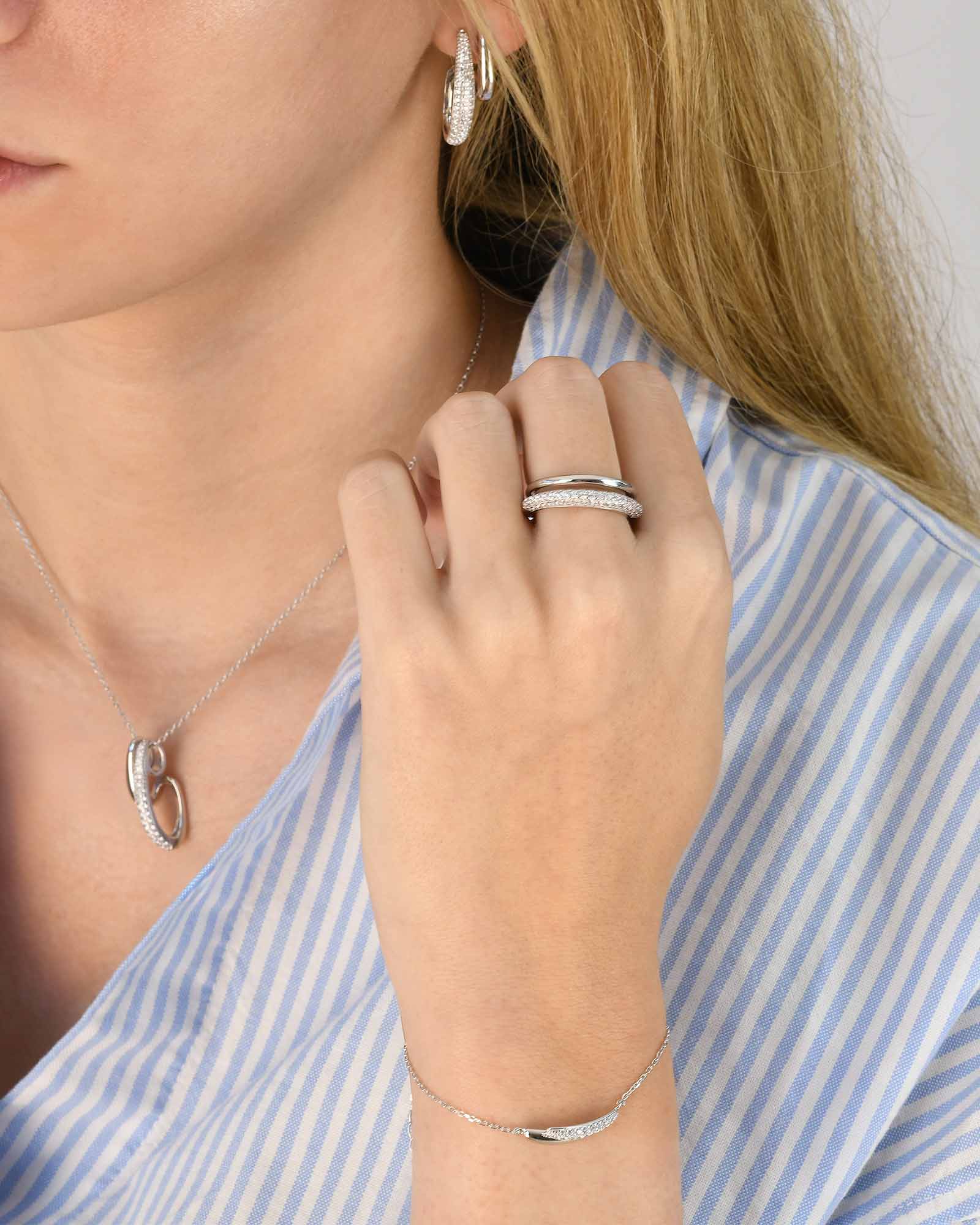 Elongated Drops Rings - 8212000