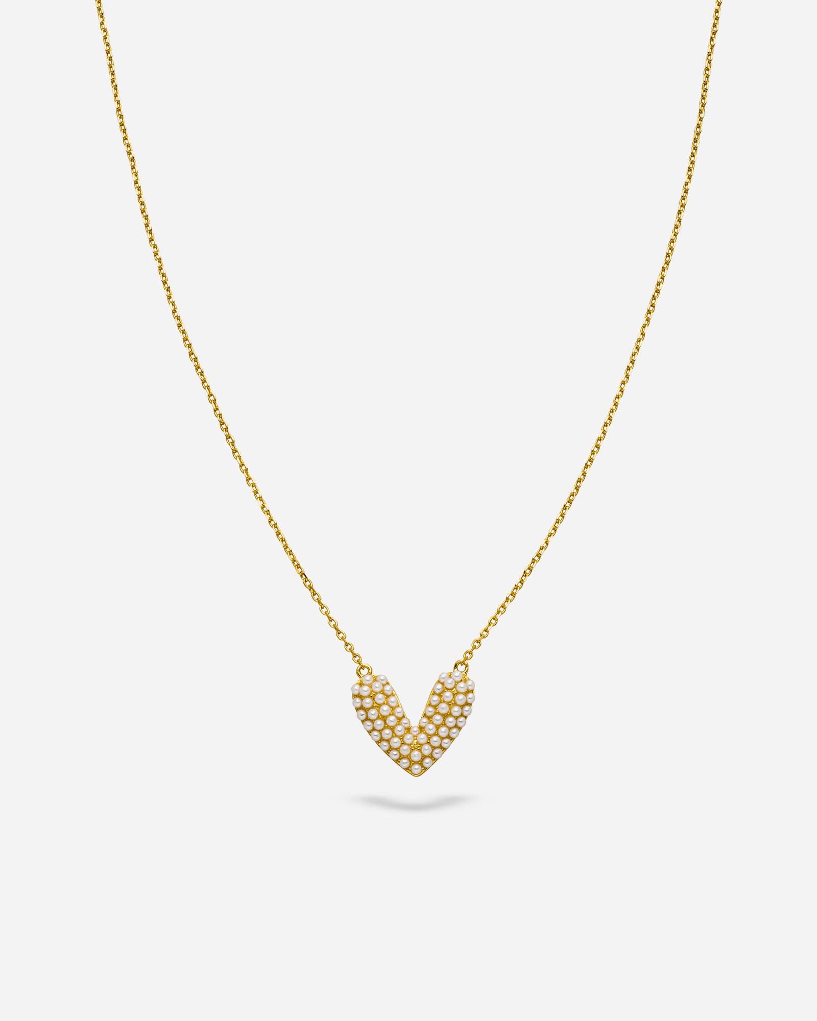 Ожерелье с жемчужиной в форме сердца - 8130000