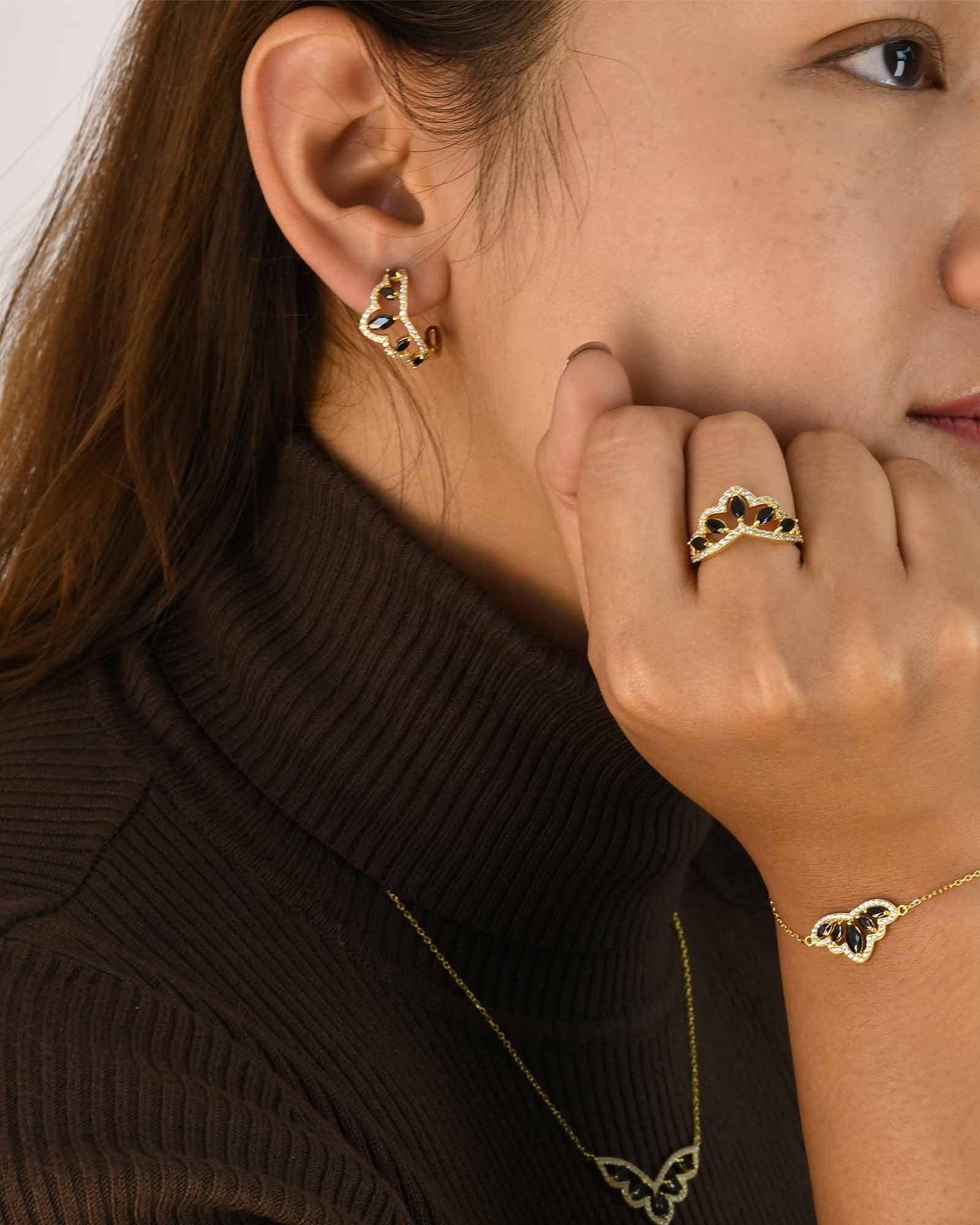 ノワール Marquis イヤリング - 8340300