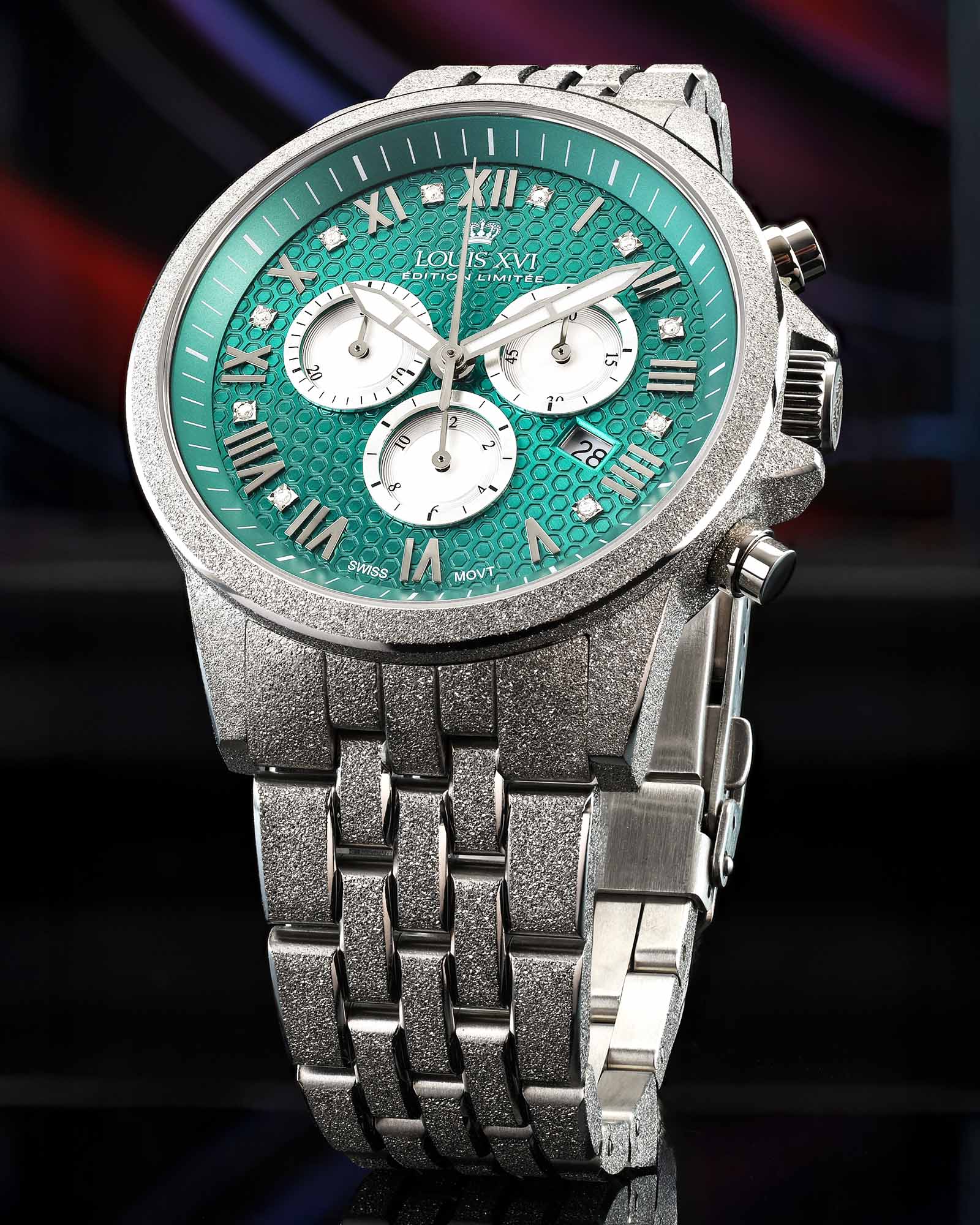 Aramis Frosted 2.0 – Aurora Green - Men's Watch