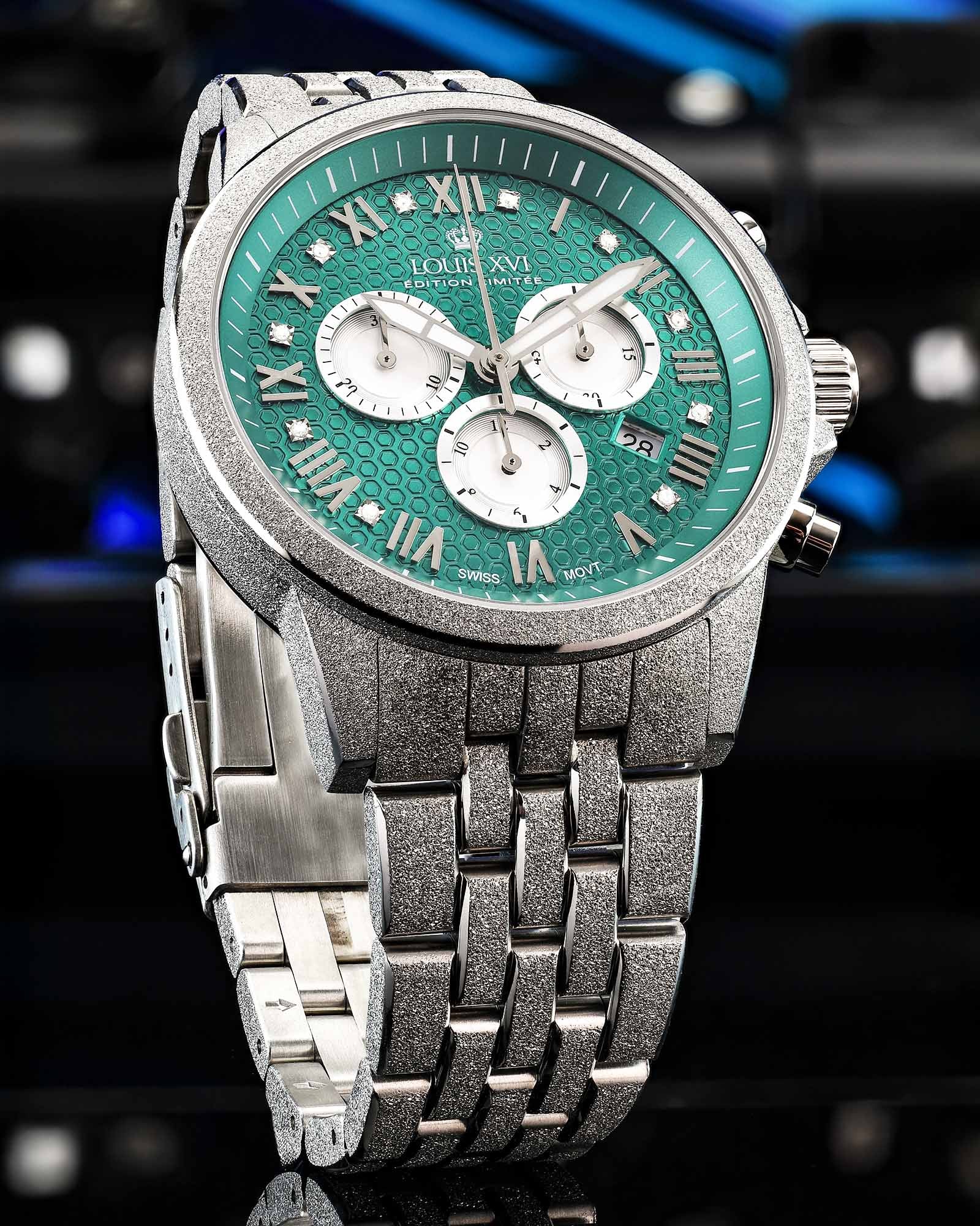 Aramis Frosted 2.0 – Aurora Green - Men's Watch