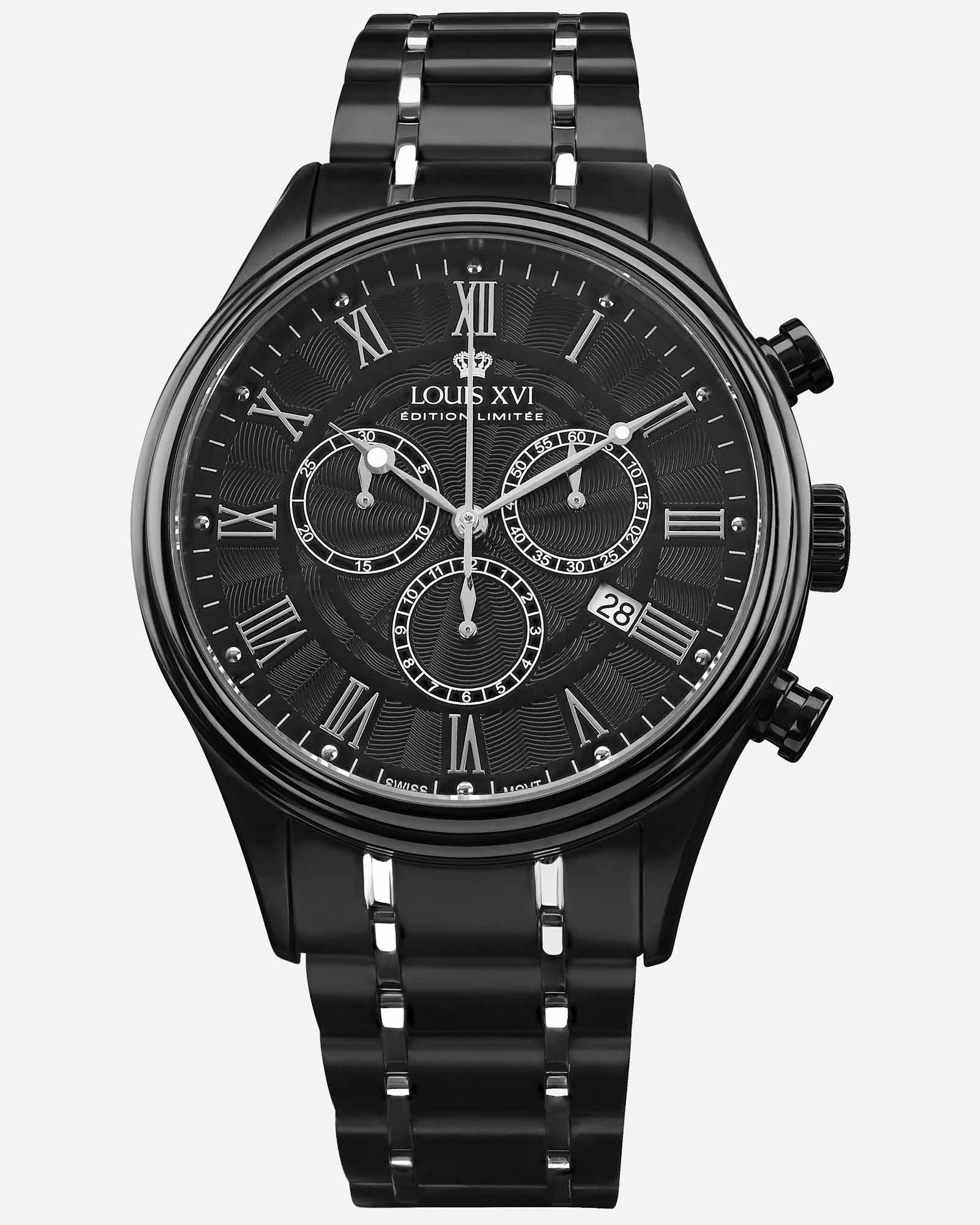 Danton 980 – black and gold – Swiss Made