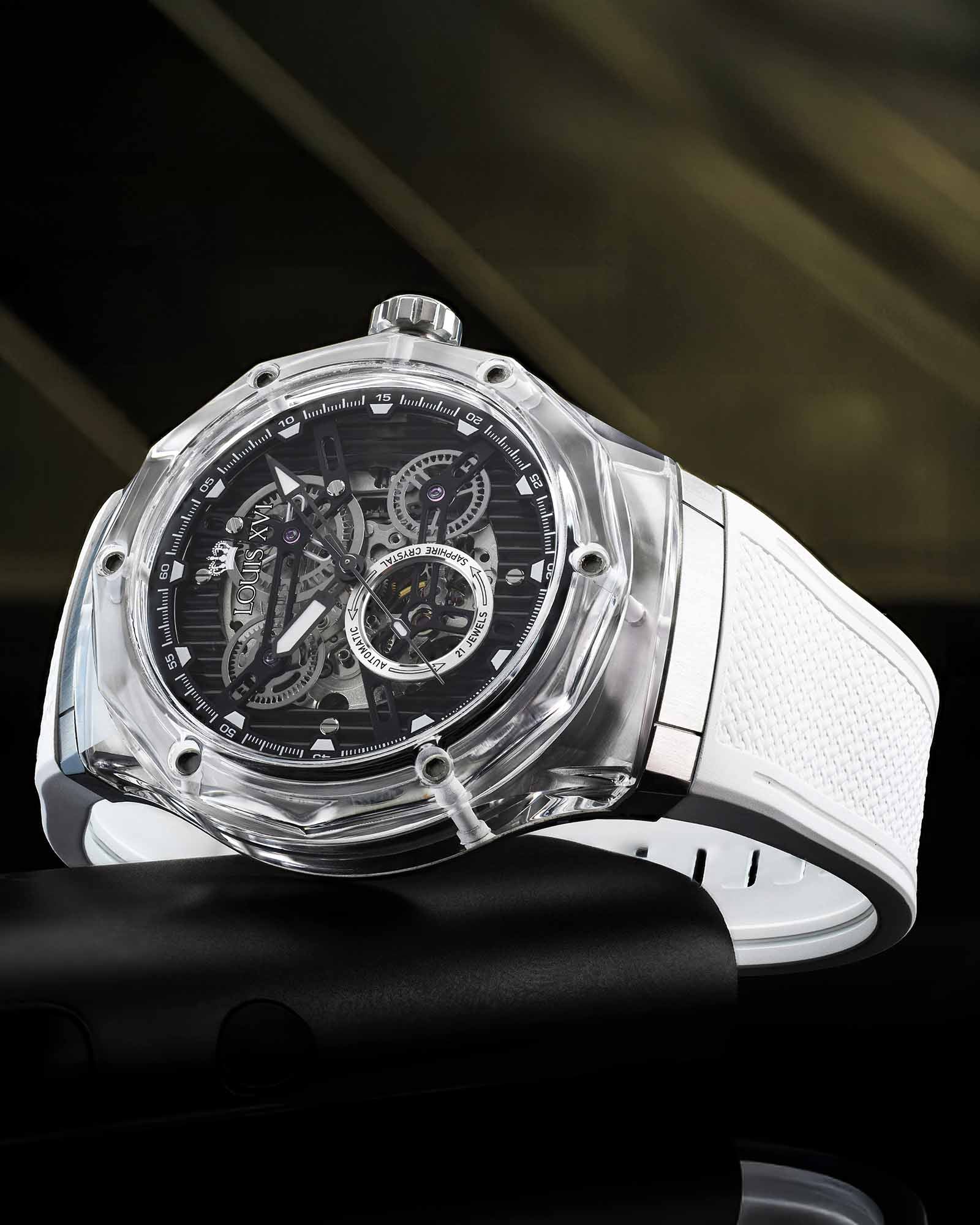 La Lumière Vetro Automatico Rif. 3820 – Bianco Cristallo