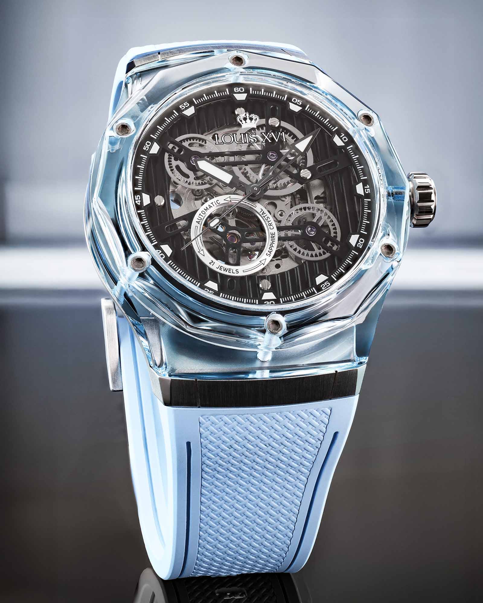 La Lumière Vetro Automatico Rif. 3823 – Azzurro Pastello