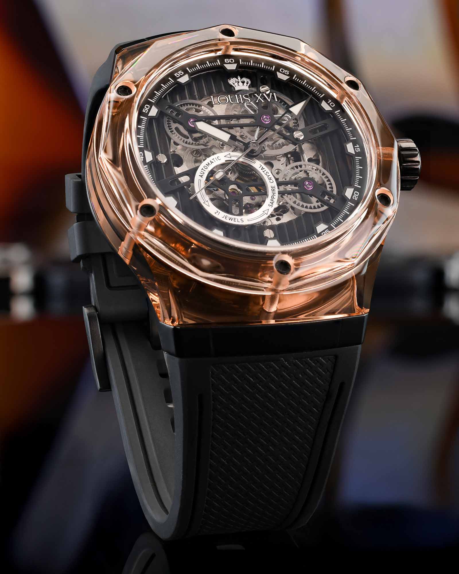 La Lumière Vetro Automatico Ref. 3883 – Whisky Bronzo