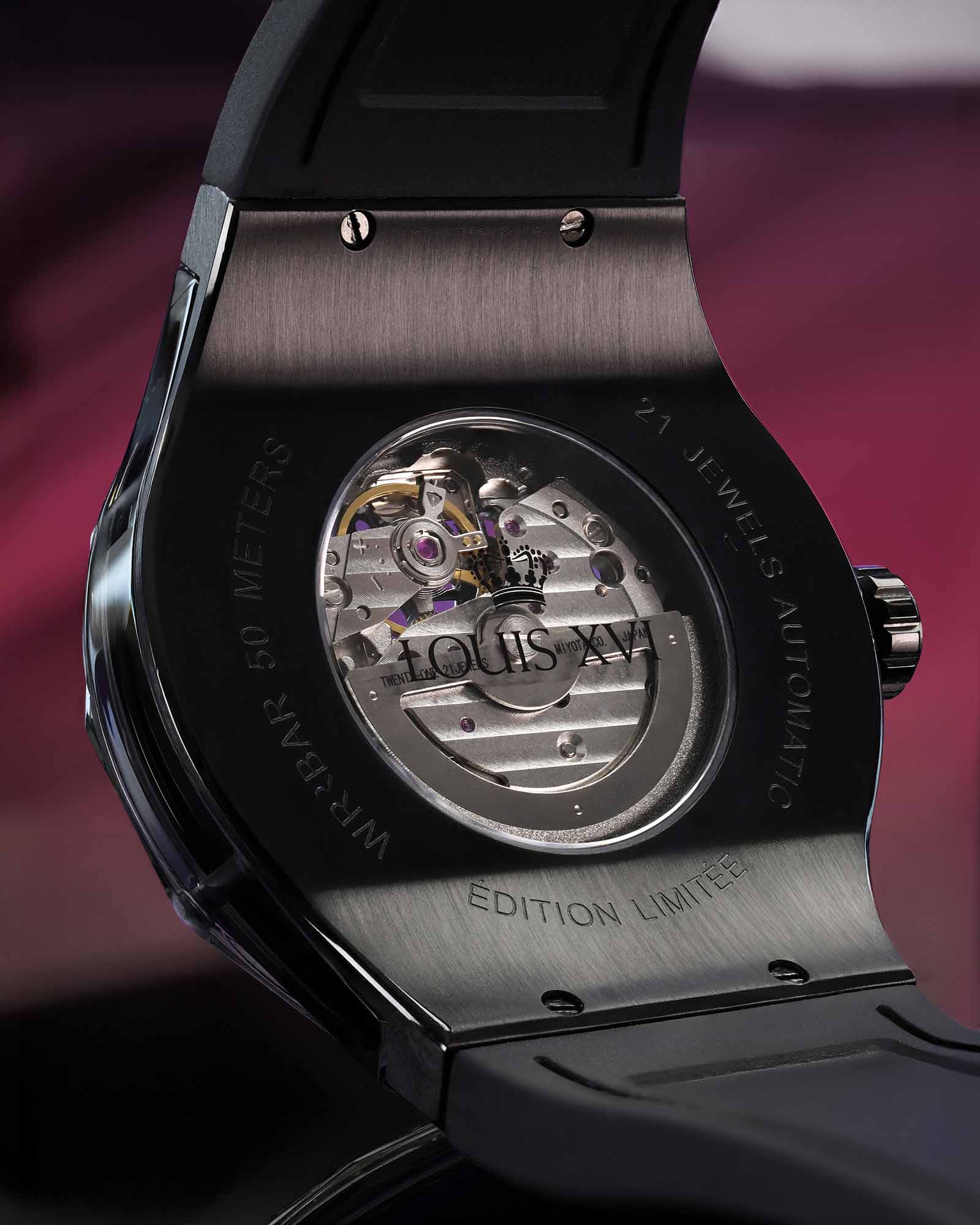 La Lumière Vetro Automatico Ref. 3884 – Nero Diamante