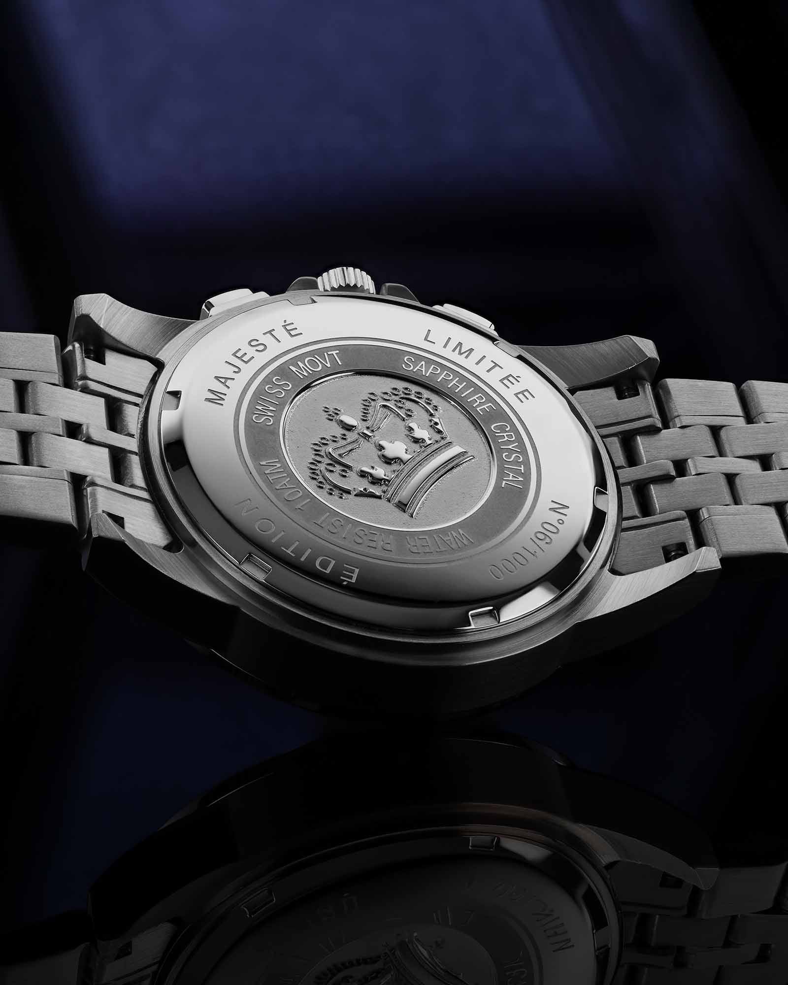 Majesté Iced Out Baguette 1138 - deep blue - limited