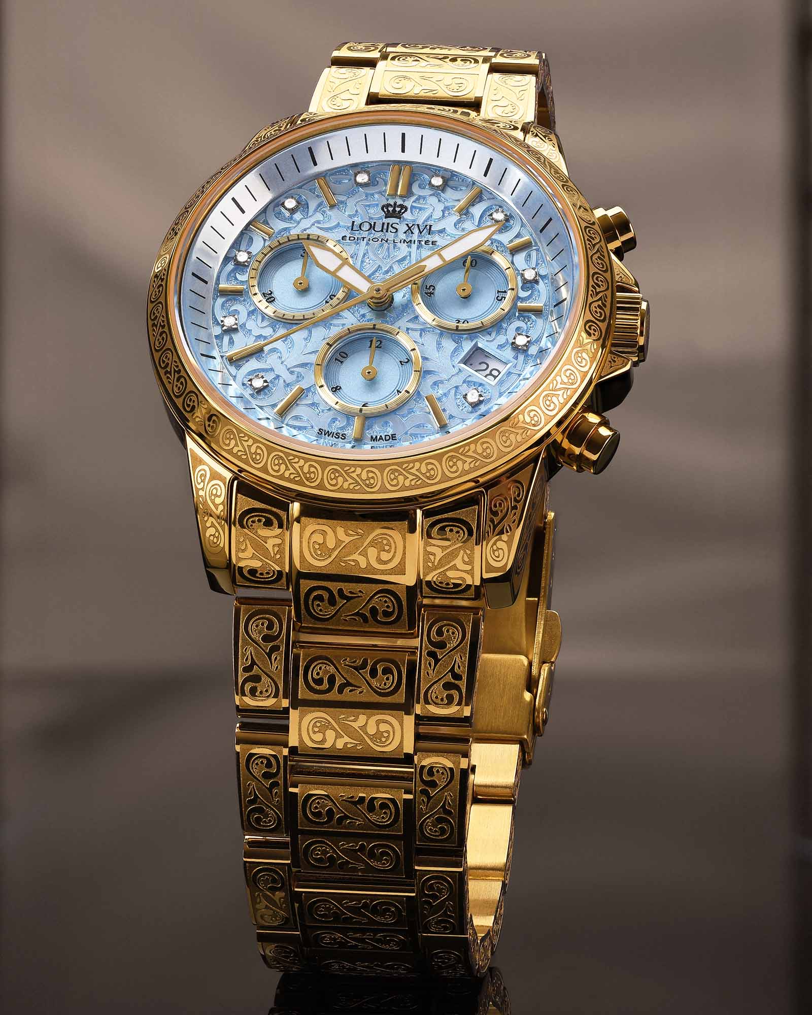 Palais Royale 6003 – Women's Watch in Baby Blue