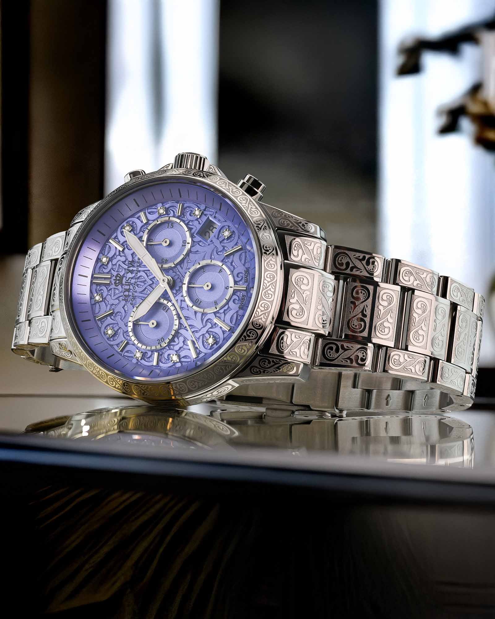 Palais Royale Femme 6024 - 38mm Lavender Purple dial ✨