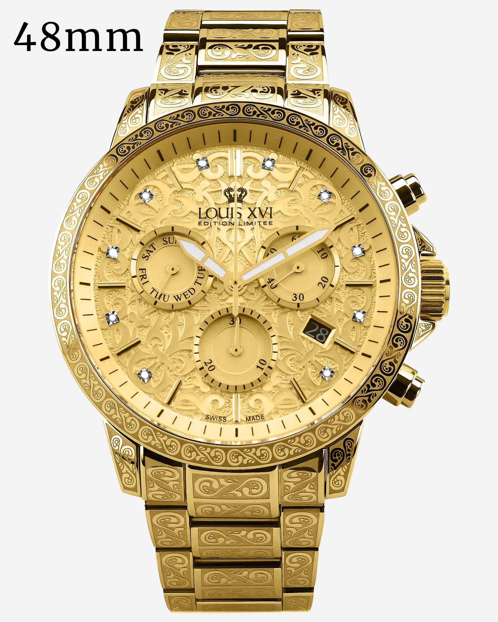 Palais Royale 1801 - Honey-Gold Men's Watch