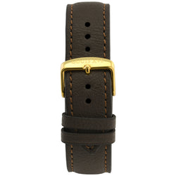 Armband Apfelleder - Braun/Gold